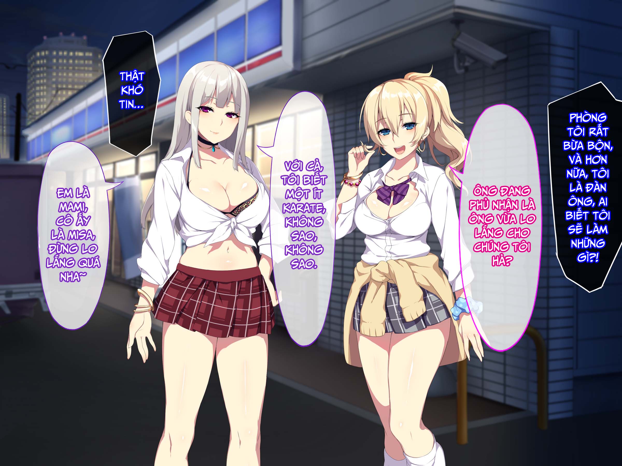 Đọc truyện hentai Cho Hai Em Gal Ở Nhờ Một Đêm - Chap 1 gái vàng