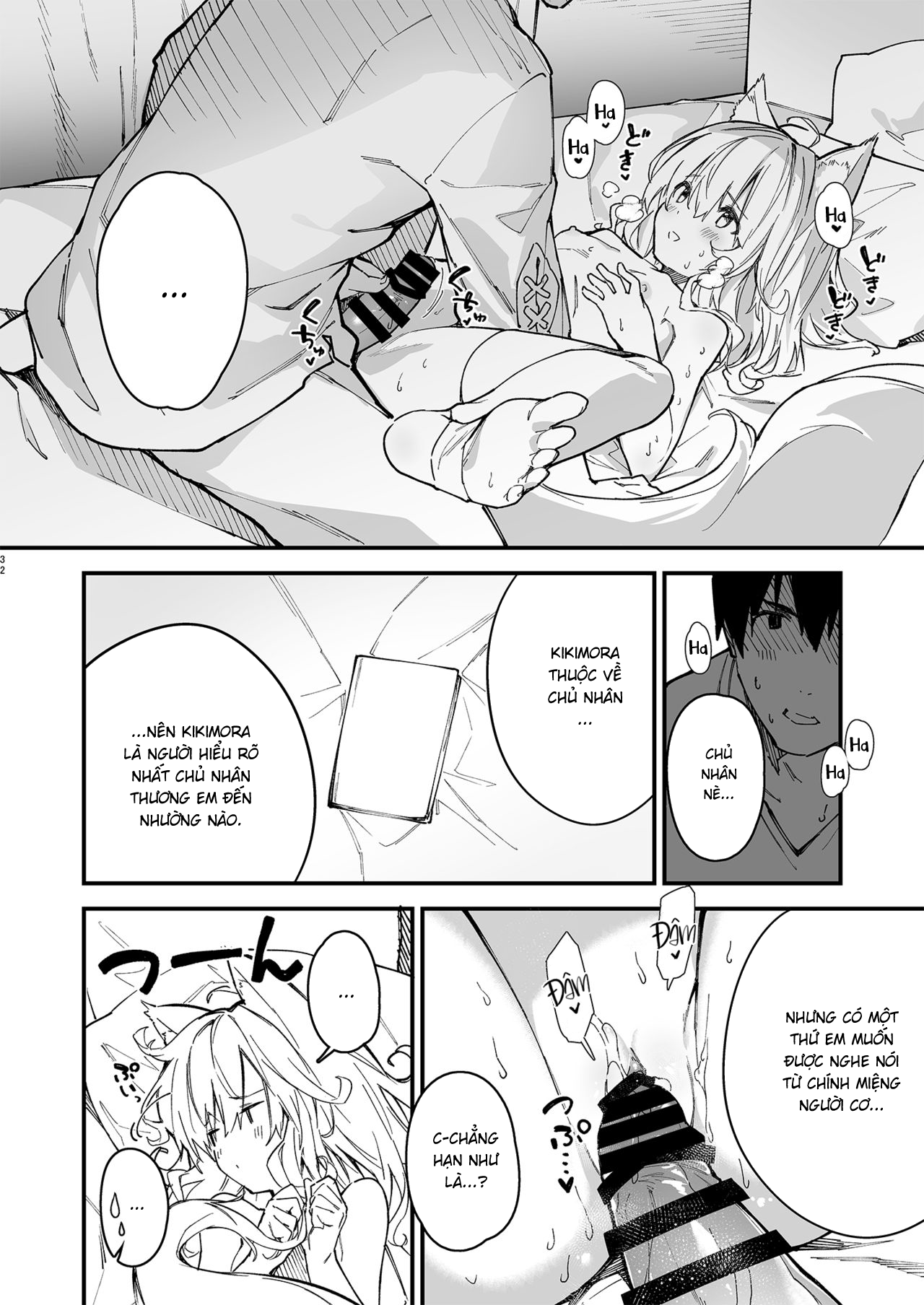 Đọc truyện hentai Sống Cùng Nàng Tai Thú - Chương 2