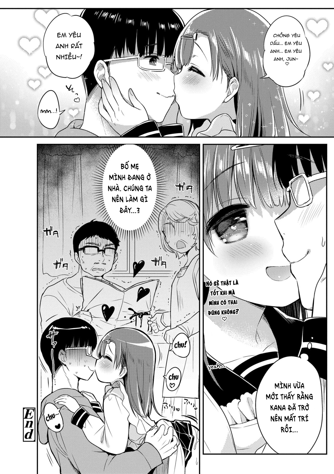 Đọc truyện hentai Hatsukoi Ecchi - First love H. - Chap 1: Vợ mới cưới