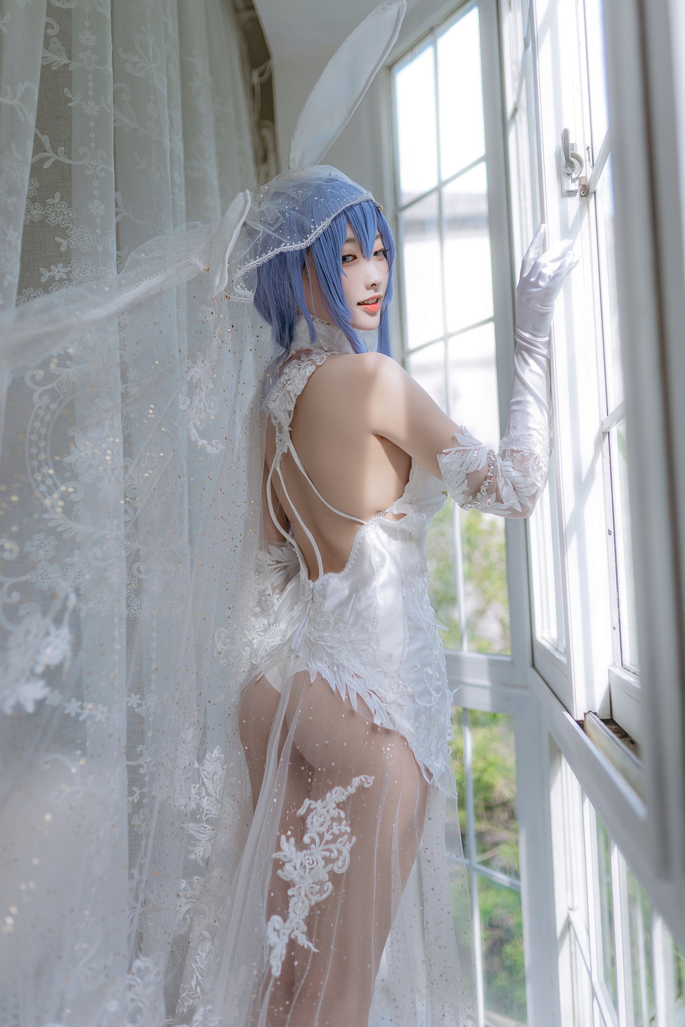 Đọc truyện hentai Tuyển tập Albums siêu phẩm Cosplay - Chap 515 - Sakura Miyamoto Flower Garden Bride
