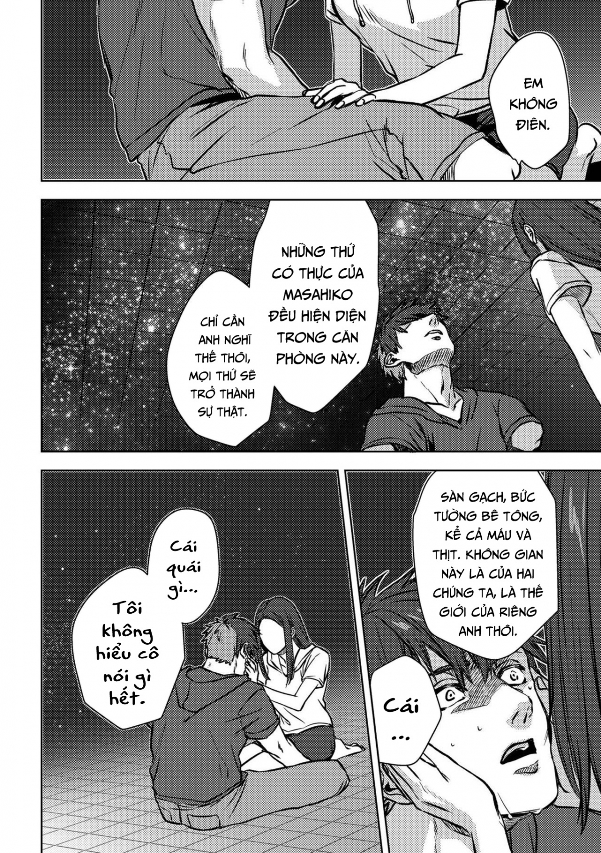 Đọc truyện hentai Bầu Trời Đêm Sao Trong Căn Phòng Xám Xịt - Chương 1