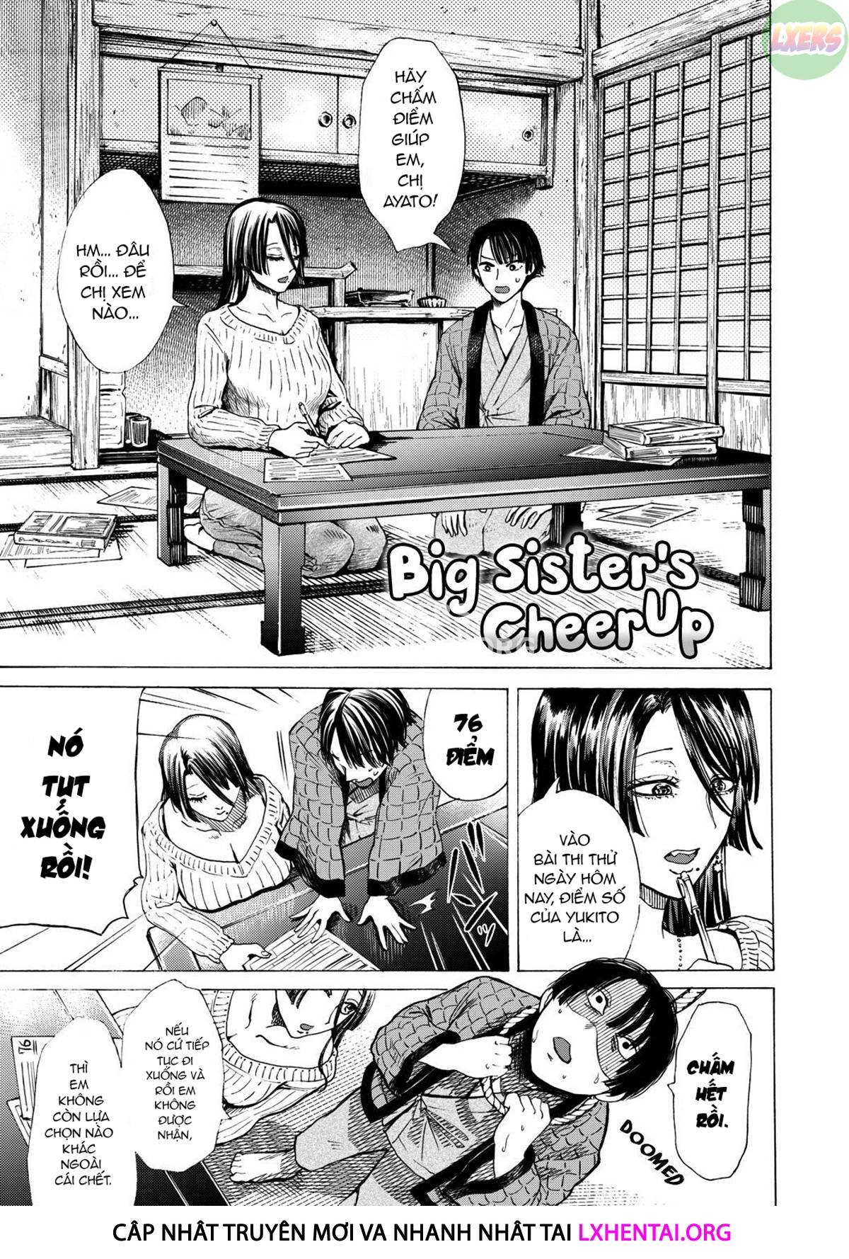 Đọc truyện hentai Cái lỗ thân mật của chị gái và anh trai - Chap 1