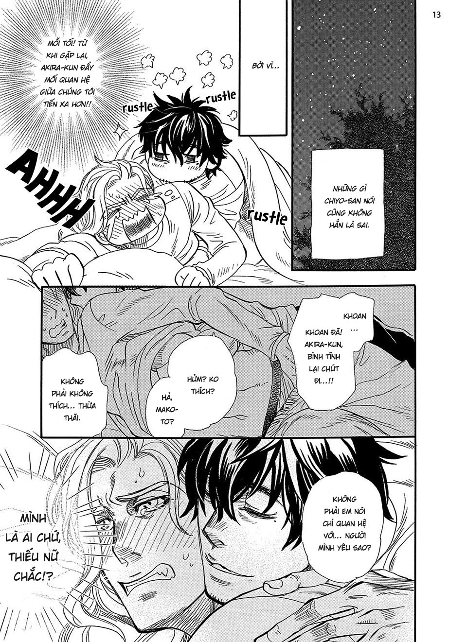 Đọc truyện hentai Crescent Moon, Longingly - Oneshot