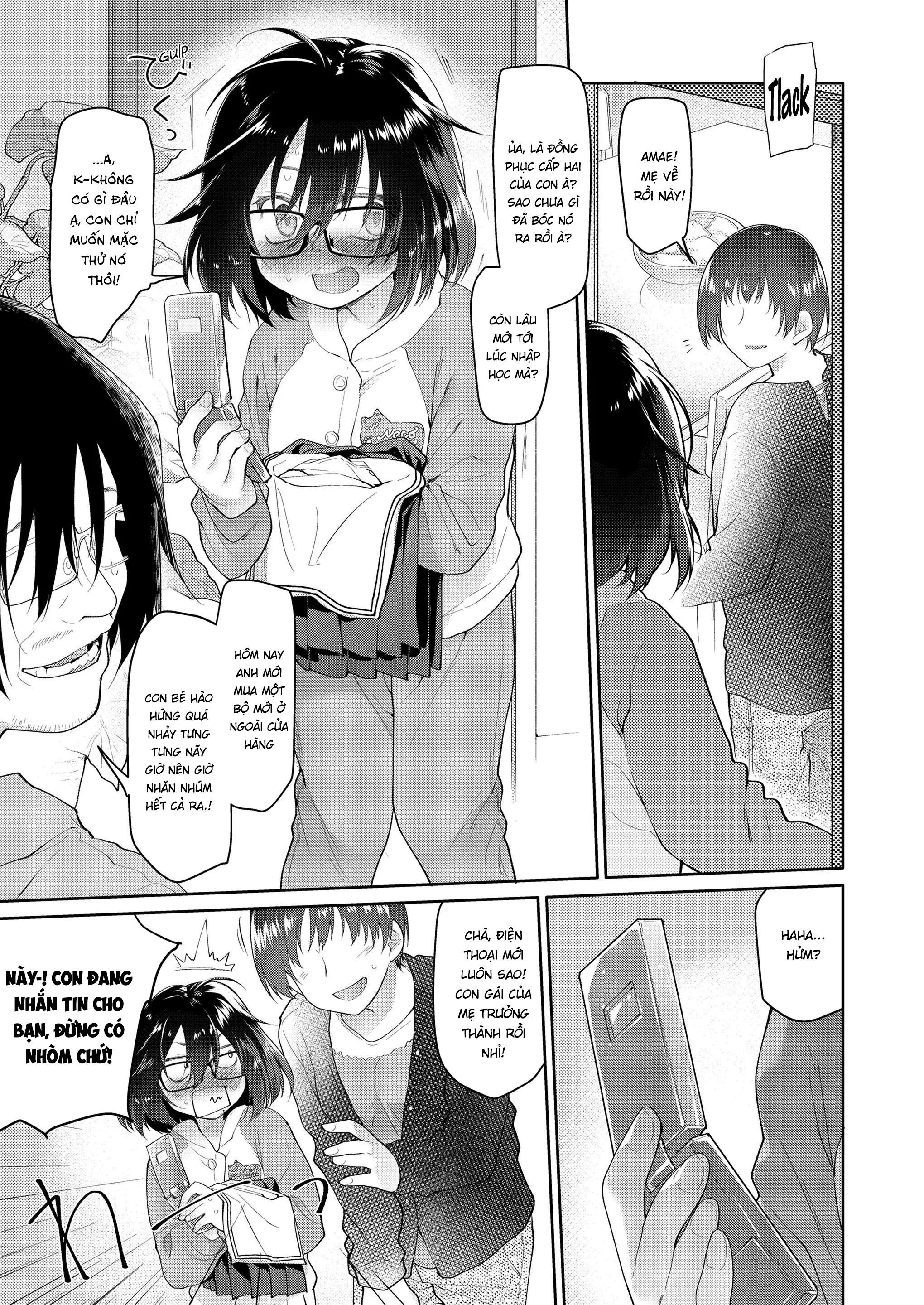 Đọc truyện hentai Trở thành bạn gái của bố khi 12 tuổi - Oneshot dài