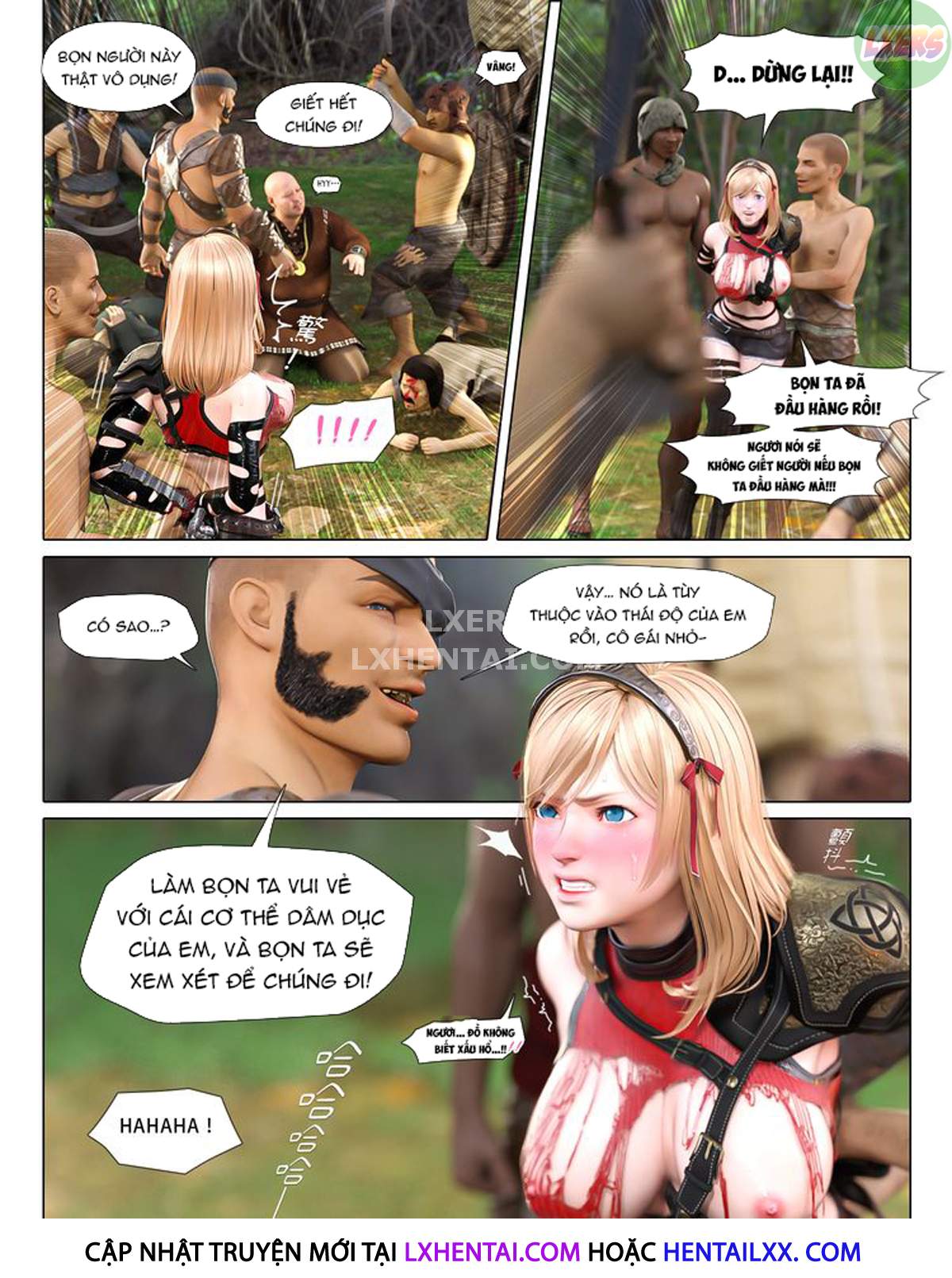 Đọc truyện hentai The Rose Fall Into Darkness - Chap 1