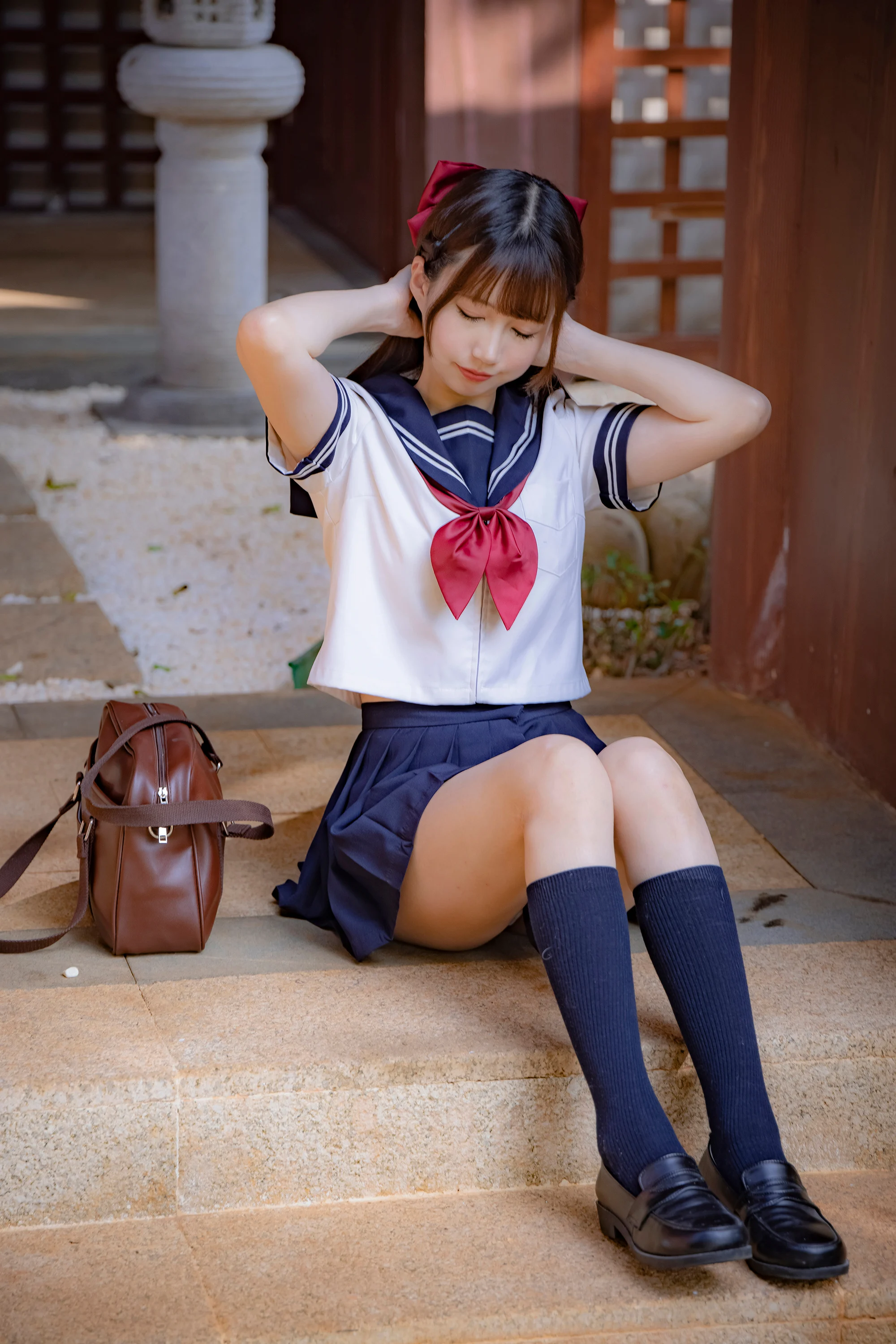 Đọc truyện hentai Tuyển tập Albums siêu phẩm Cosplay - Chap 608 - [Nagisa Mamono] High School Girl is Day and Night
