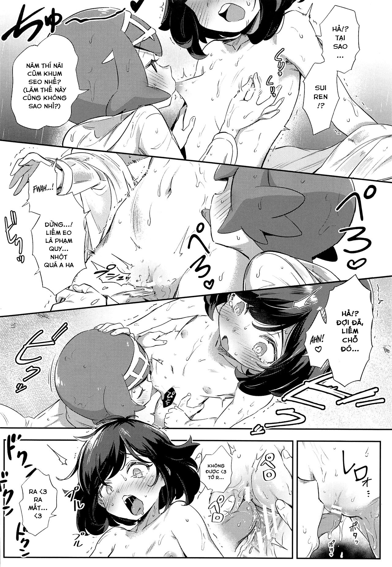 Đọc truyện hentai Cuộc phiêu lưu bí mật của các cô gái 3 - Oneshot