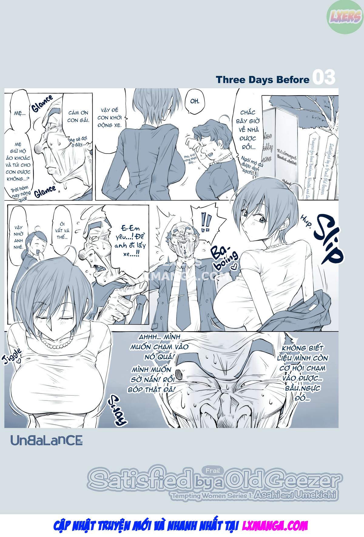 Đọc truyện hentai Hài lòng bởi một ông già yếu đuối - Chap 1