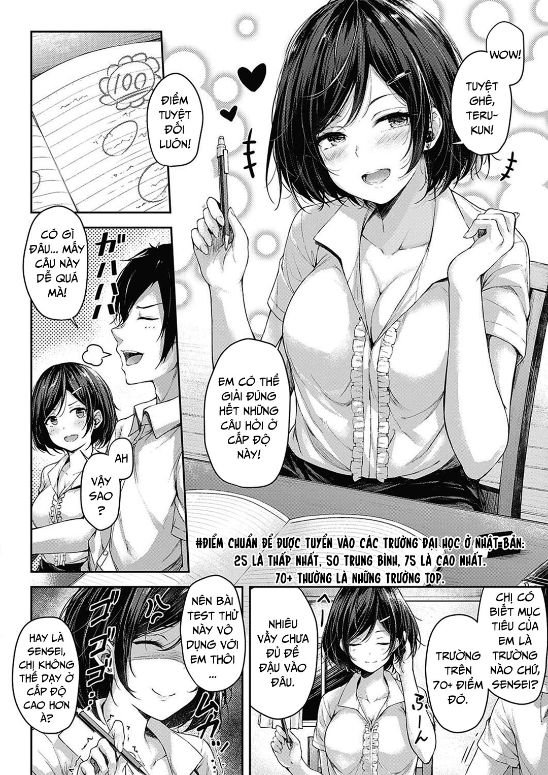 Đọc truyện hentai Let's Study! - Oneshot