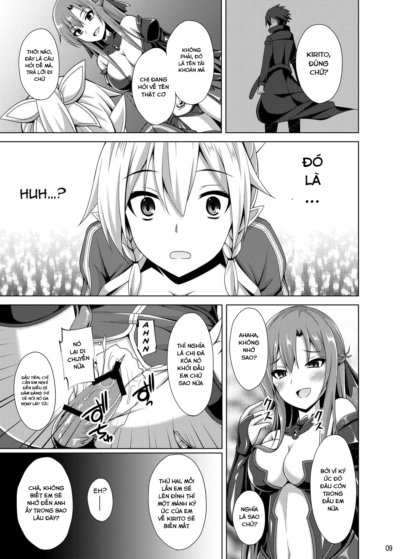 Đọc truyện hentai Kanojo wa Mou ...Onii-chan... to wa Yonde Kurenai... (Sword Art Online) - Oneshot