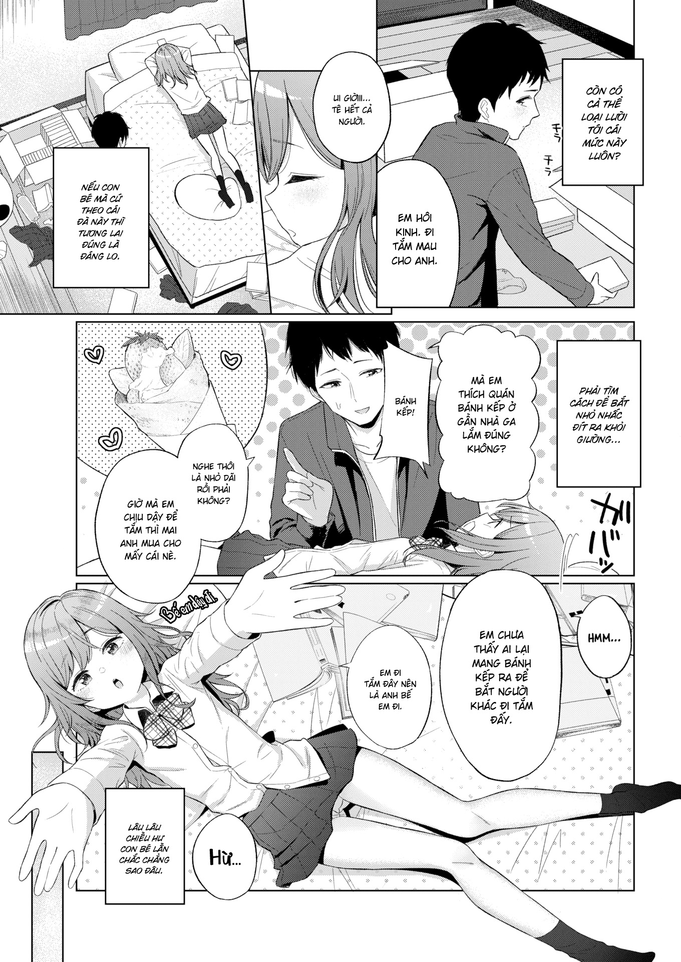 Đọc truyện hentai Con nhóc lười nhác - Ngọt ngào