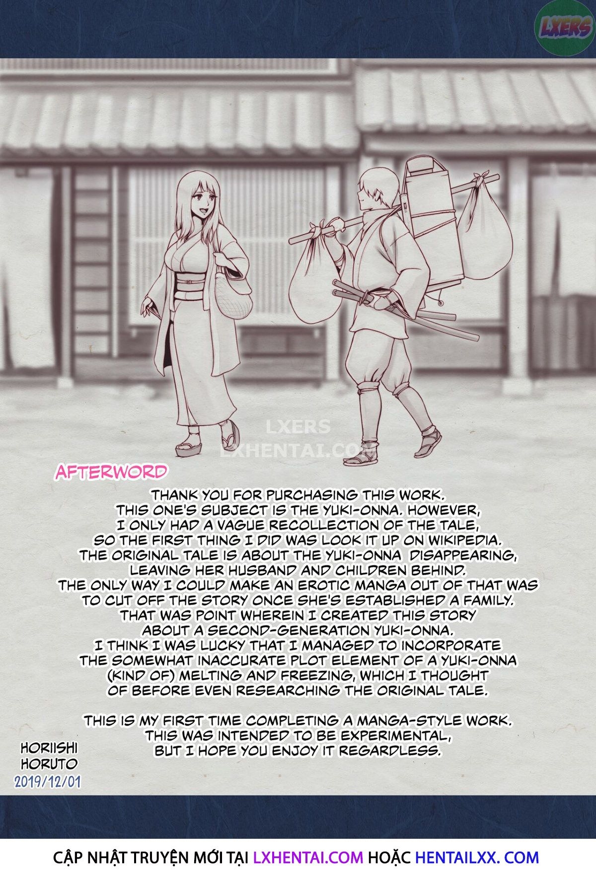 Đọc truyện hentai Setsu, The Yuki-Onna Of The Night ~Warm Her Up Lest She Freeze~ - Oneshot