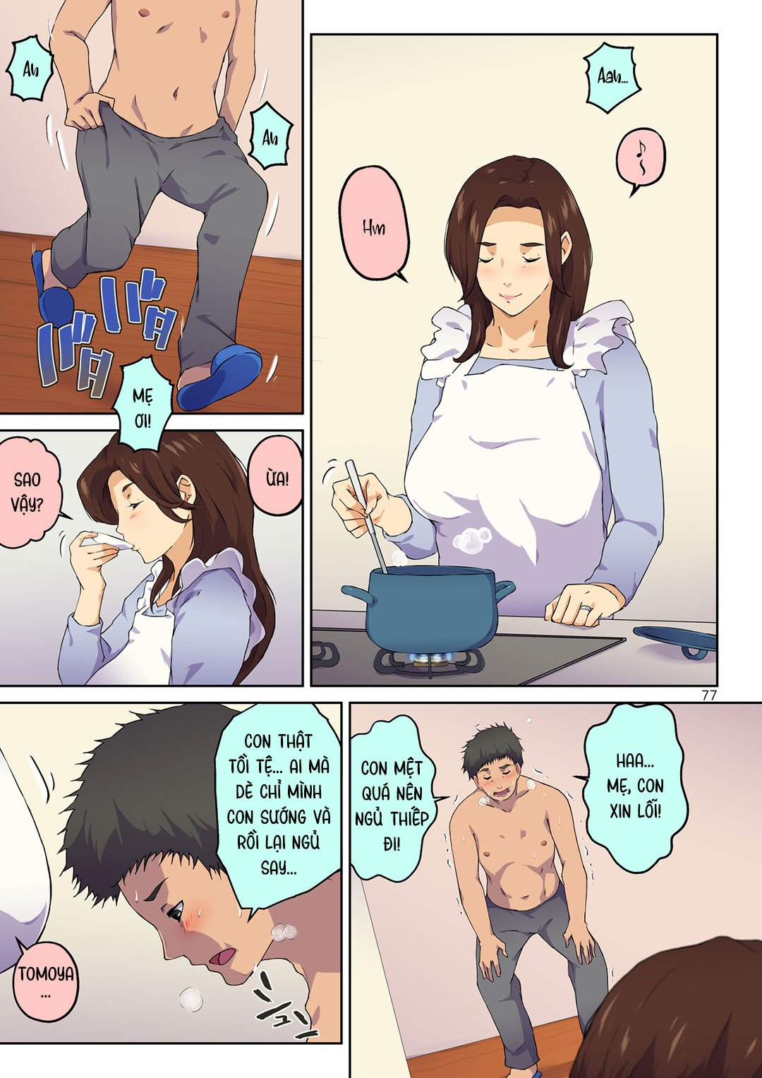 Đọc truyện hentai Tôi bày tỏ với mẹ và mẹ đã cho tôi xxx - Oneshot