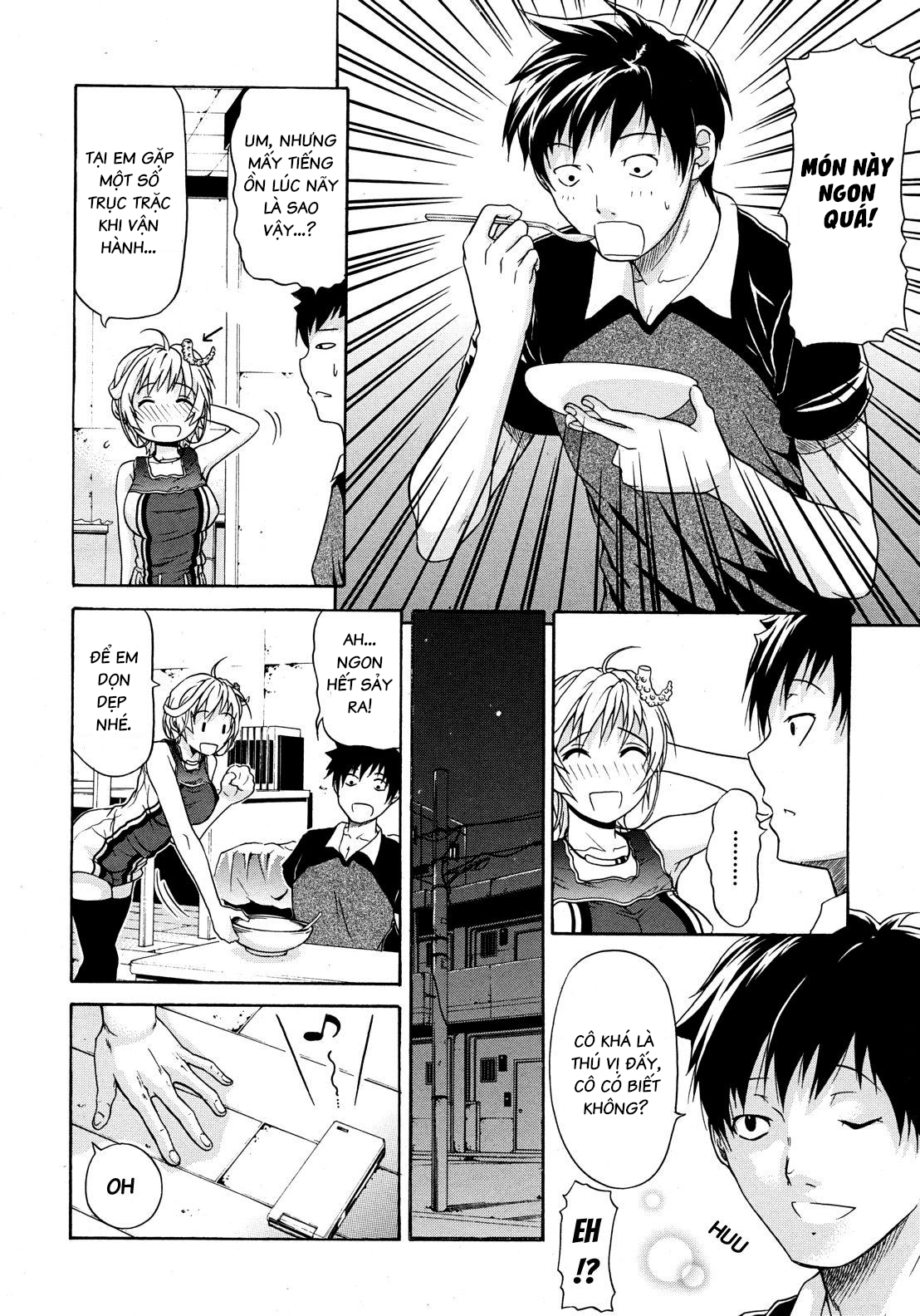 Đọc truyện hentai Niềm Tin Người Máy - Chap 1