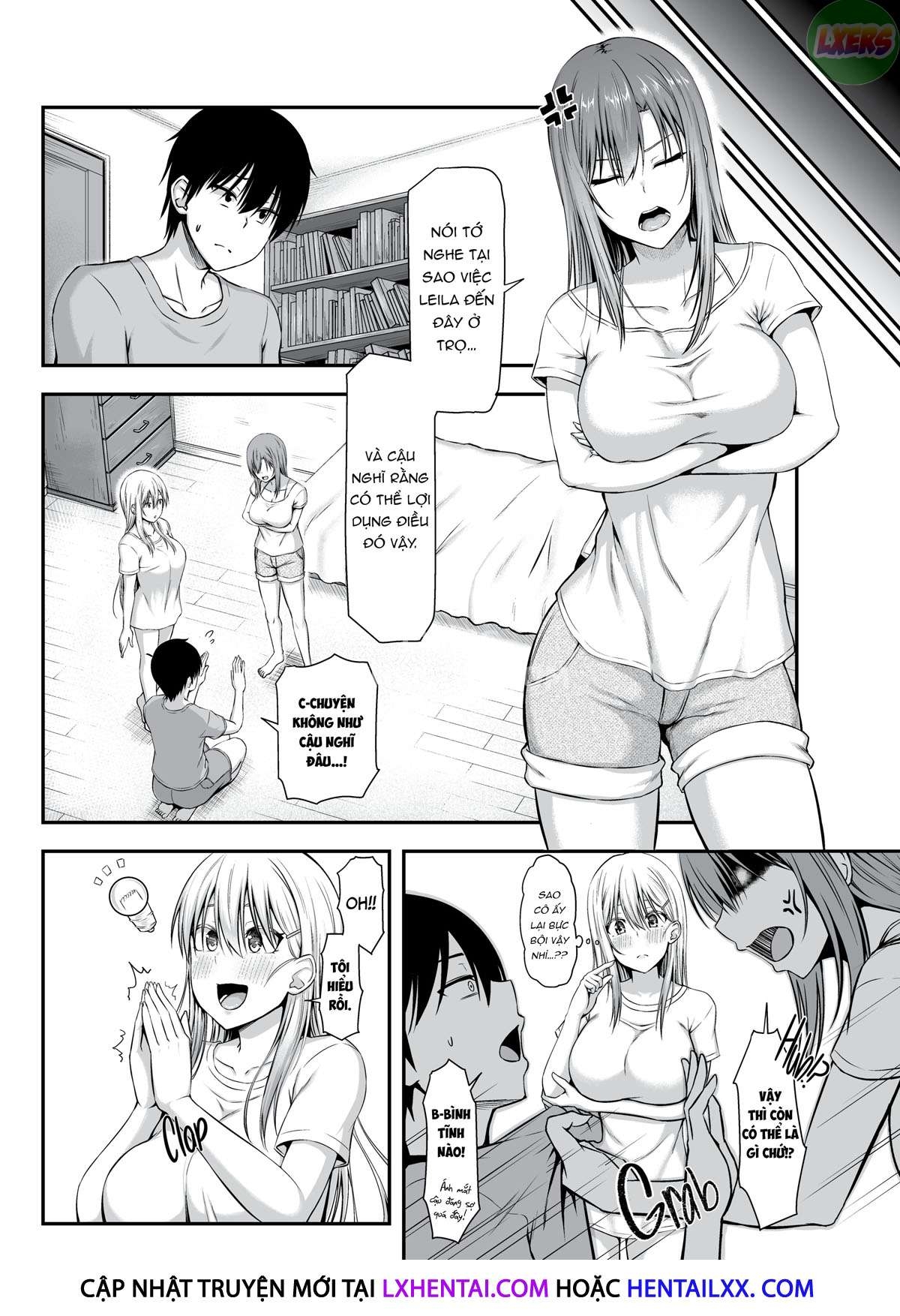 Đọc truyện hentai Homestay Harem: Itsuki's Roomies Are Girls!? - Oneshot