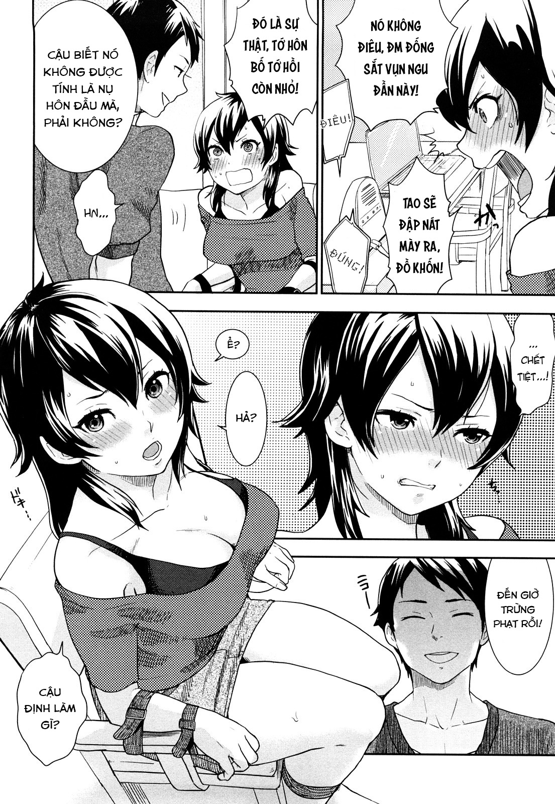 Đọc truyện hentai Kanojo wa Makezugirai - Oneshot