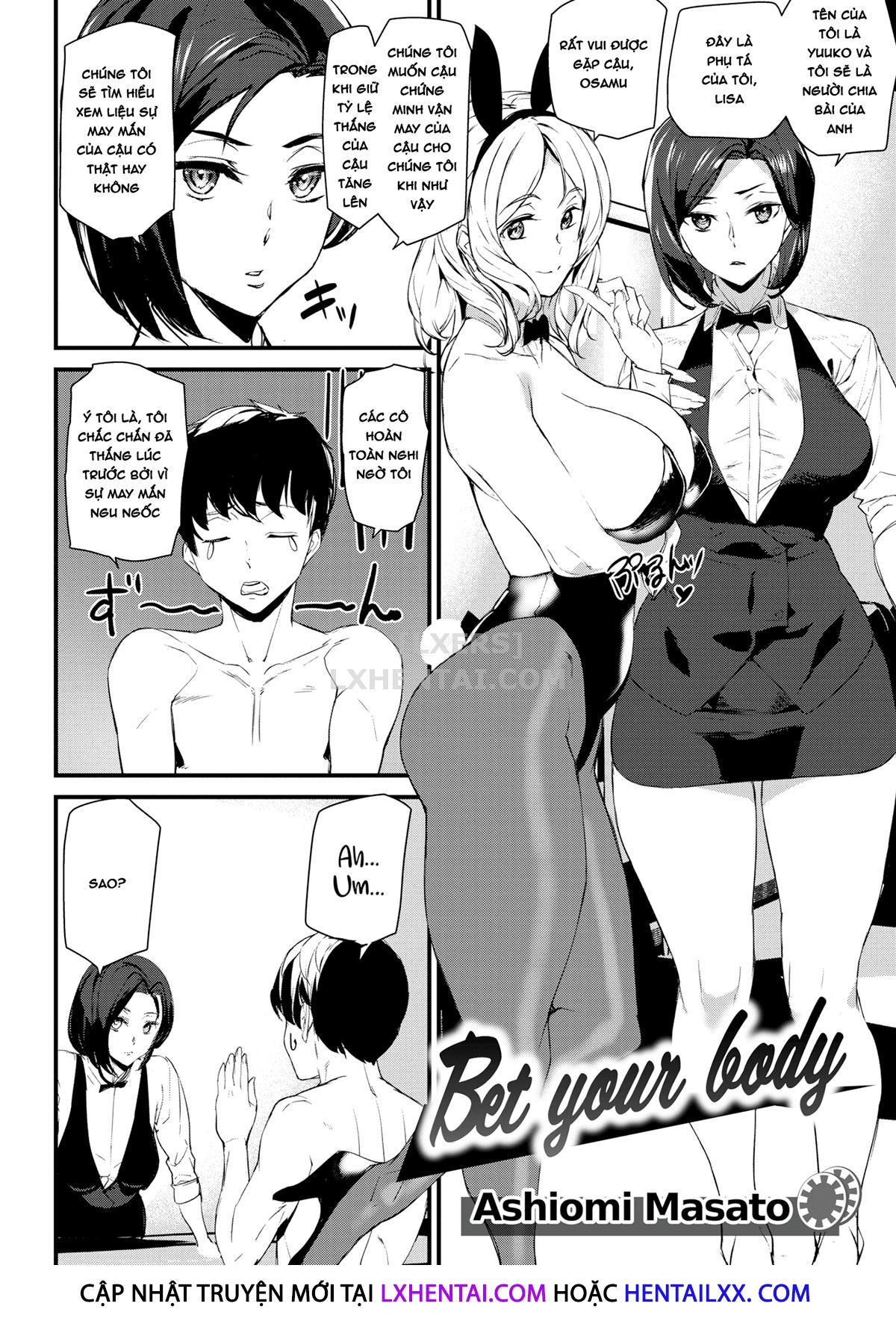 Đọc truyện hentai Gohoushi Zakari - Chap 1 - Bet Your Body
