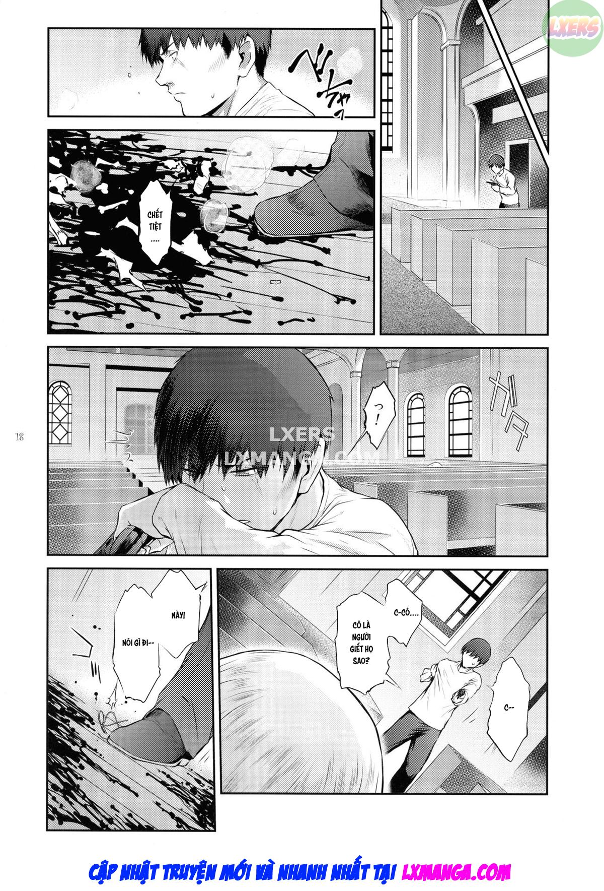 Đọc truyện hentai Kyoukai. - Chap 5