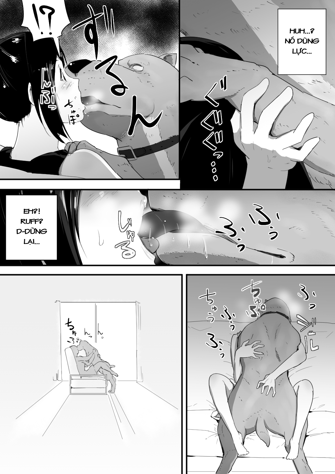 Đọc truyện hentai Wagaya ni Inu ga Yattekita - Oneshot