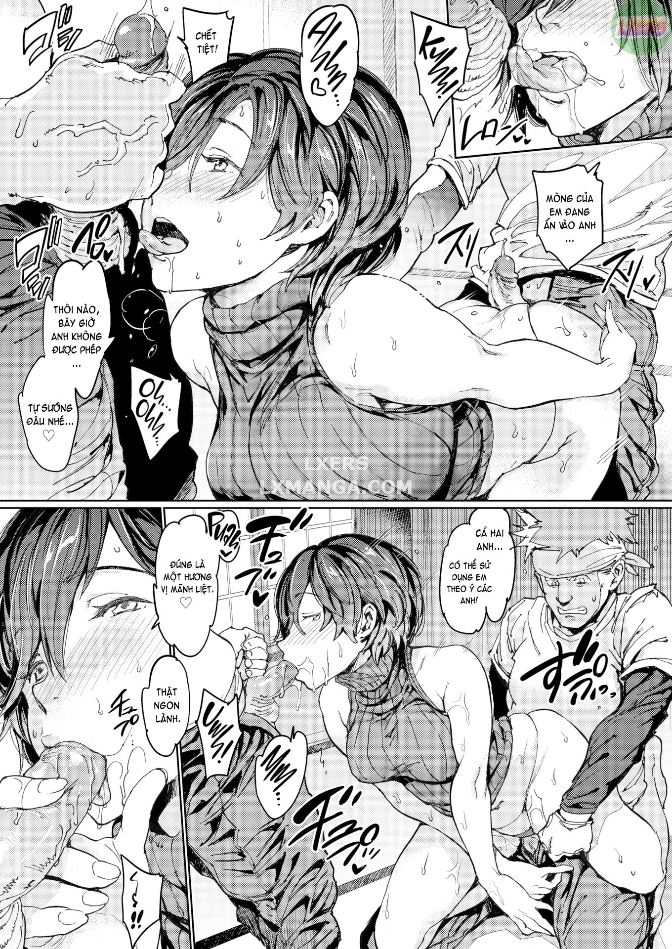 Đọc truyện hentai Sự hiếu khách của vợ - Oneshot