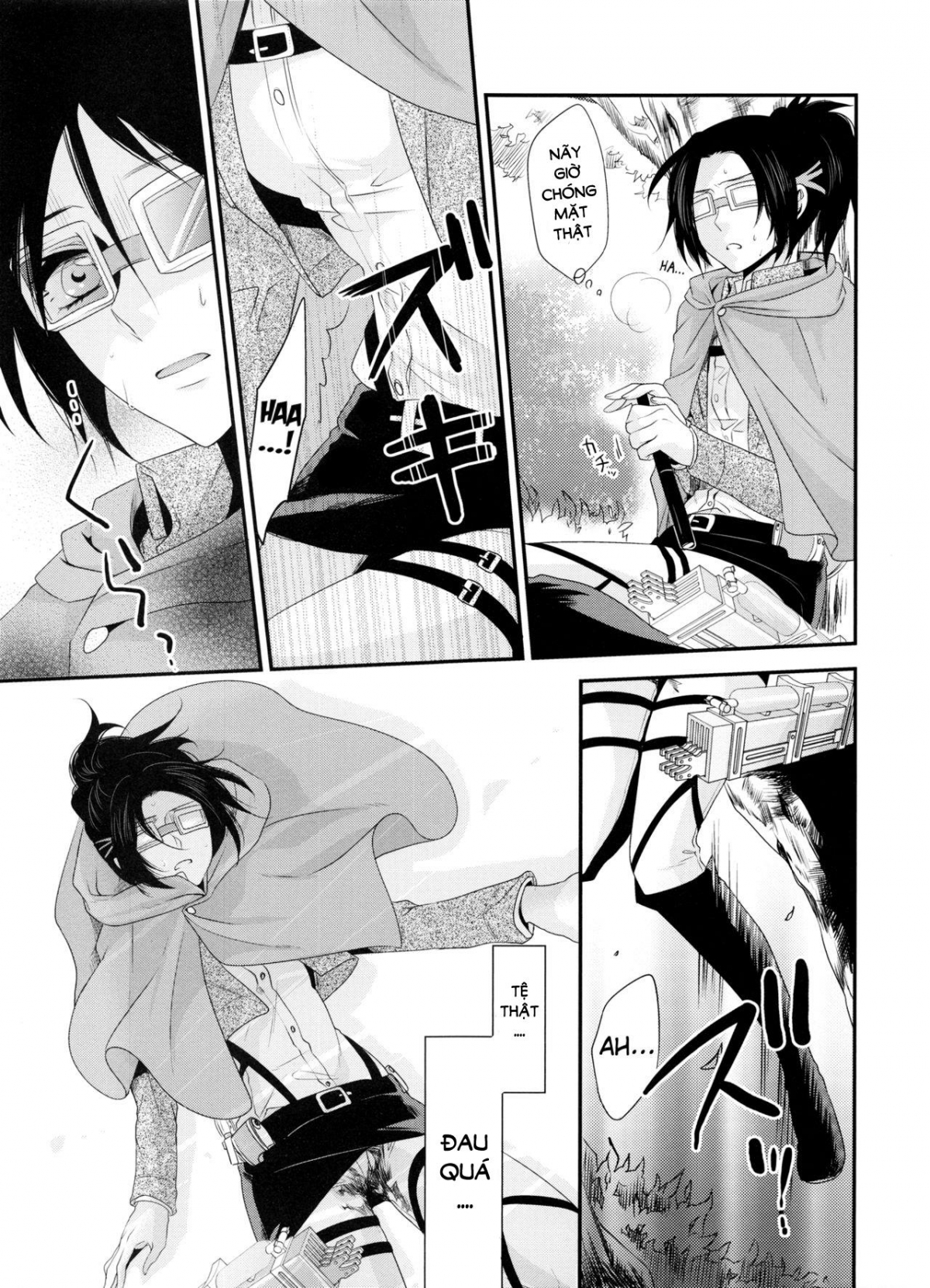 Đọc truyện hentai Kiss me once again (Shingeki no Kyojin) - Chap 4