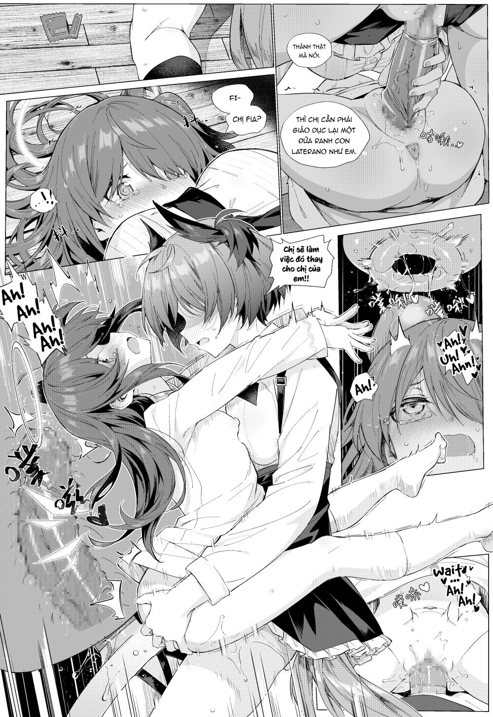 Đọc truyện hentai FiammettaxExusiai short story - Oneshot