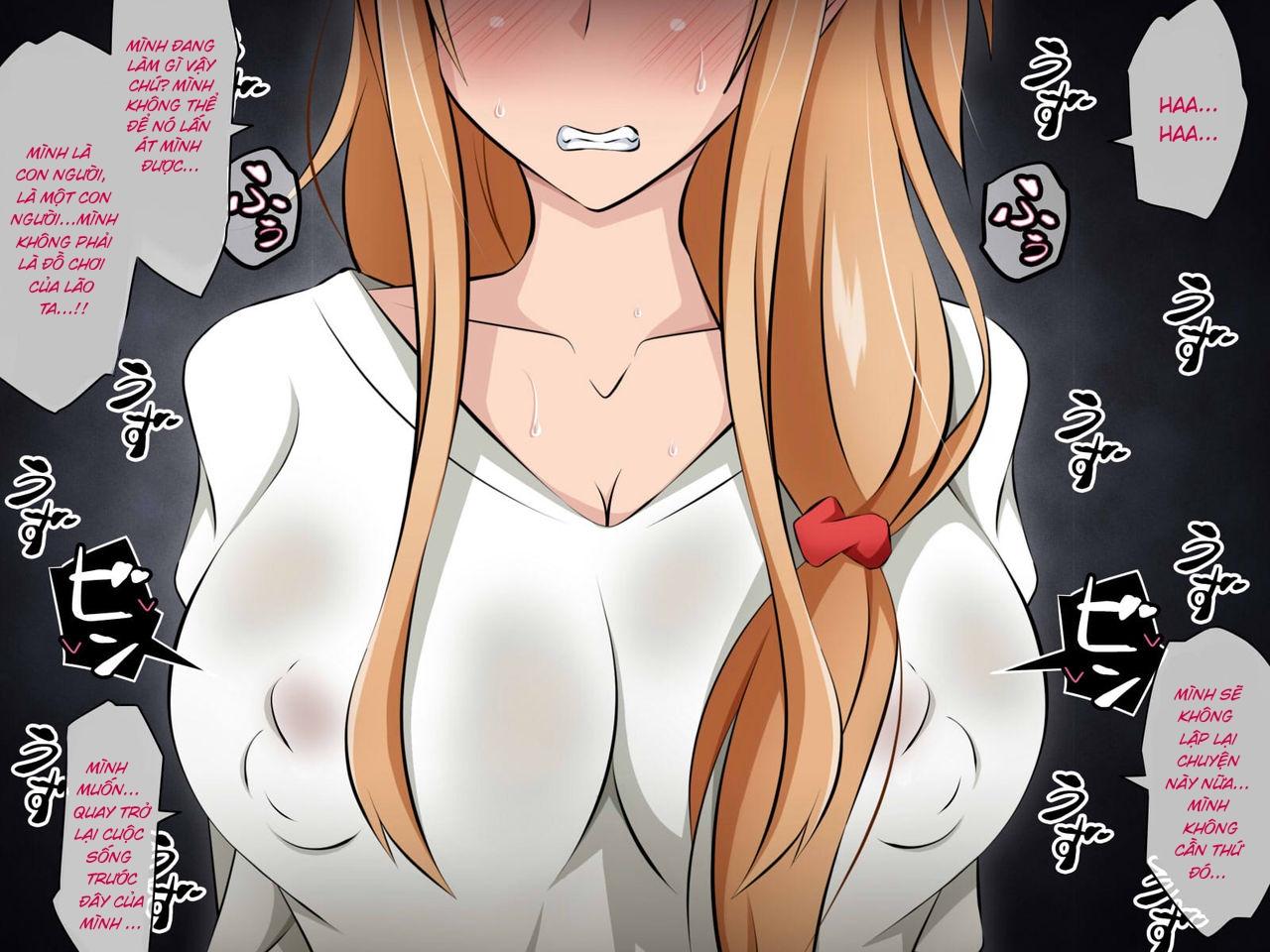 Đọc truyện hentai Hitozuma ni Natta Heroine o Netoru. - Chap 4