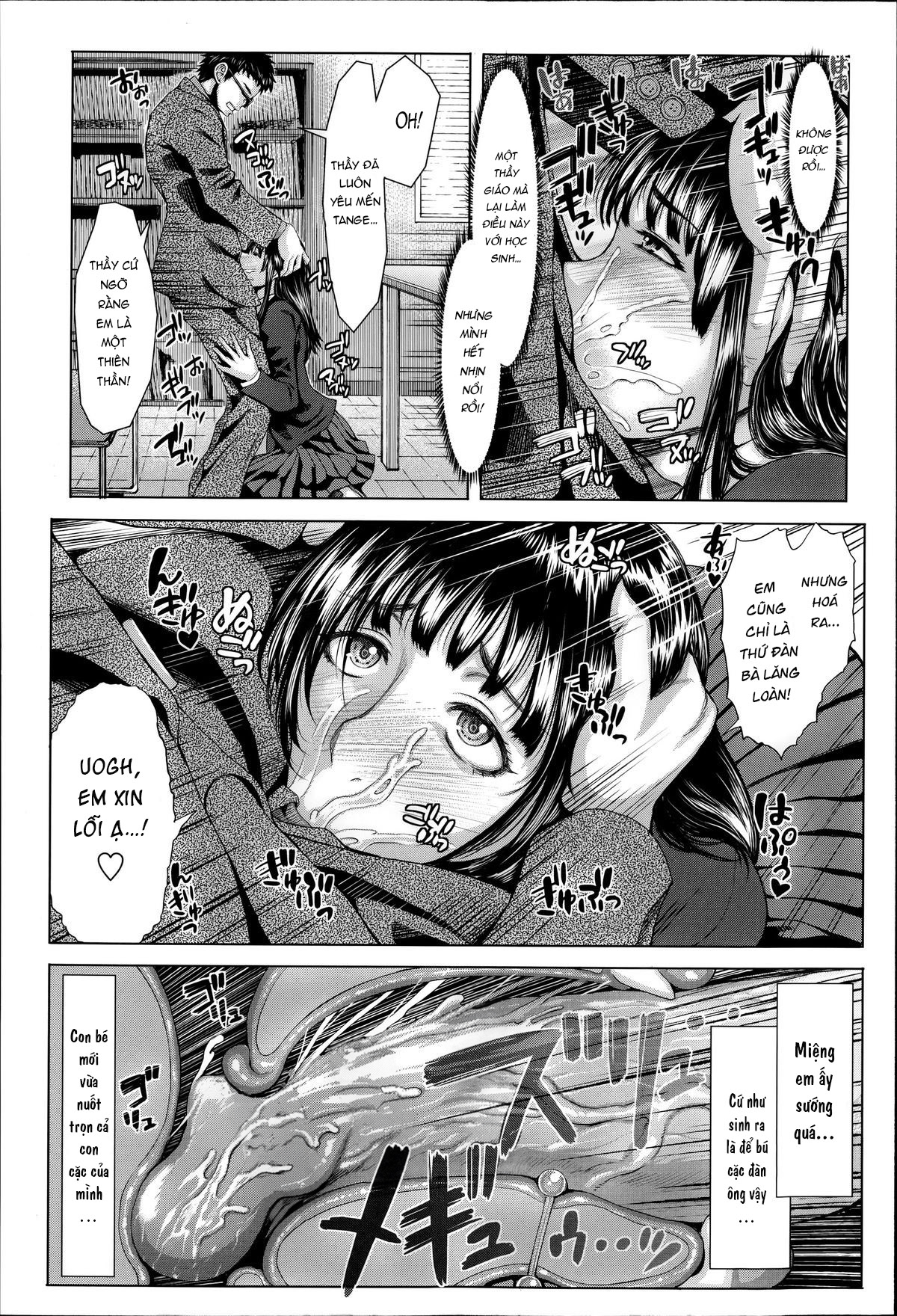 Đọc truyện hentai Thầy giáo nghiêm khắc và em học sinh dâm đãng - Oneshot