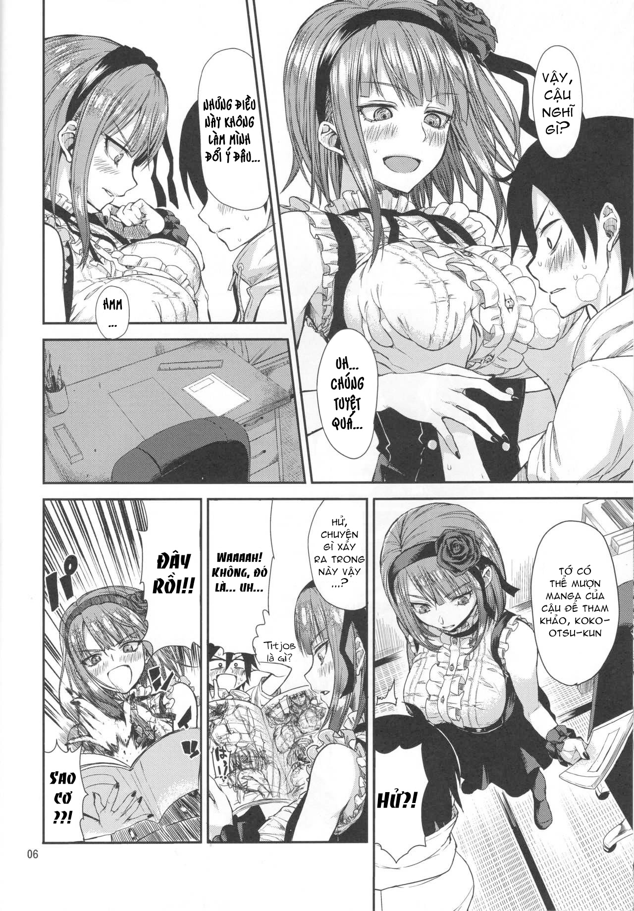 Đọc truyện hentai Dagashi Chichi - Chap 1