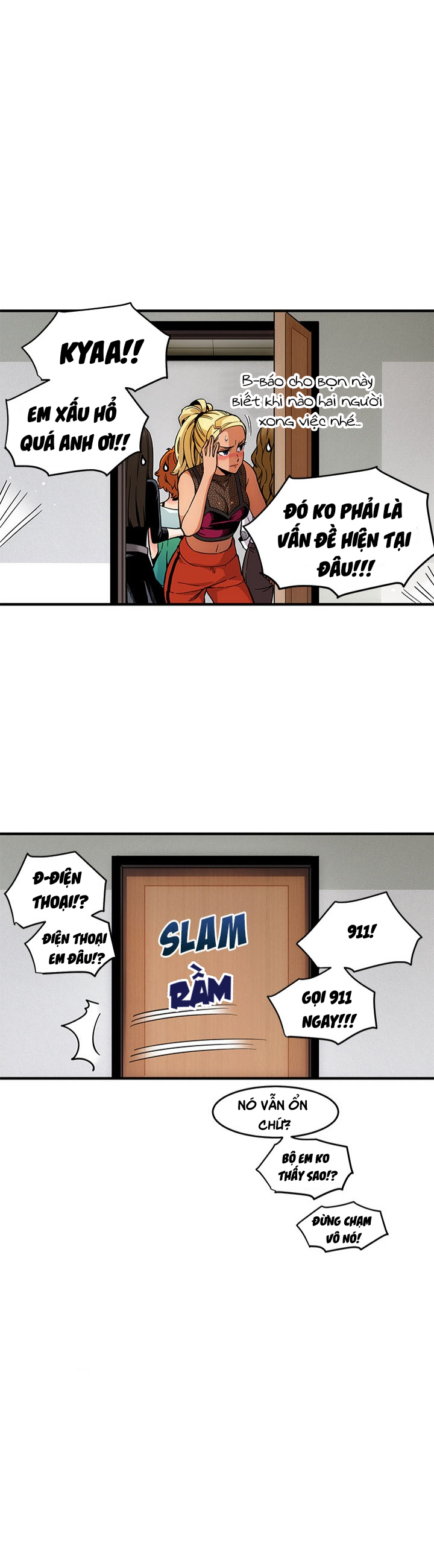 Đọc truyện hentai Canh Phòng - Chap 2: May Mắn...