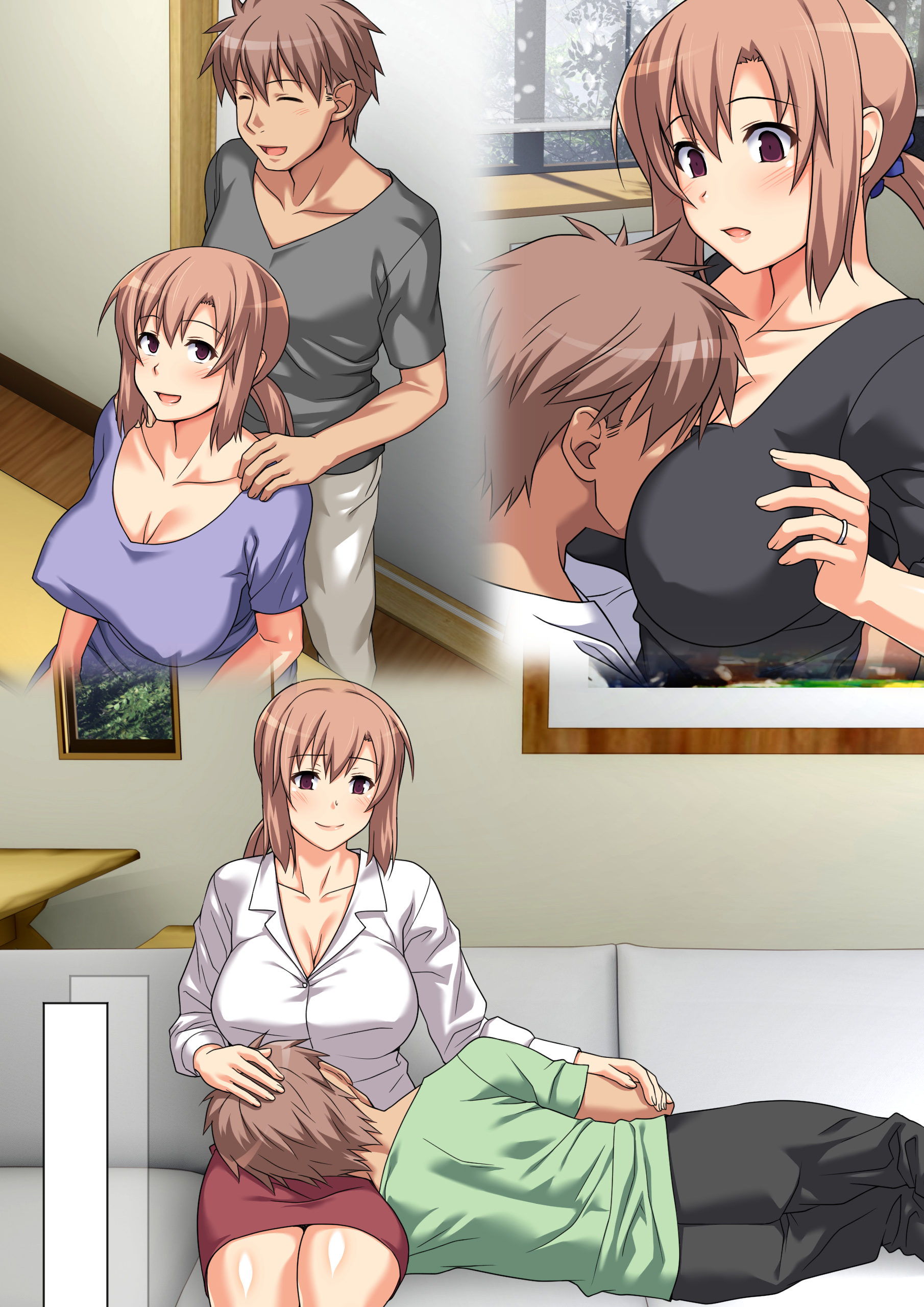 Đọc truyện hentai Điều kiện để được mây mưa với mẹ - Artist CG