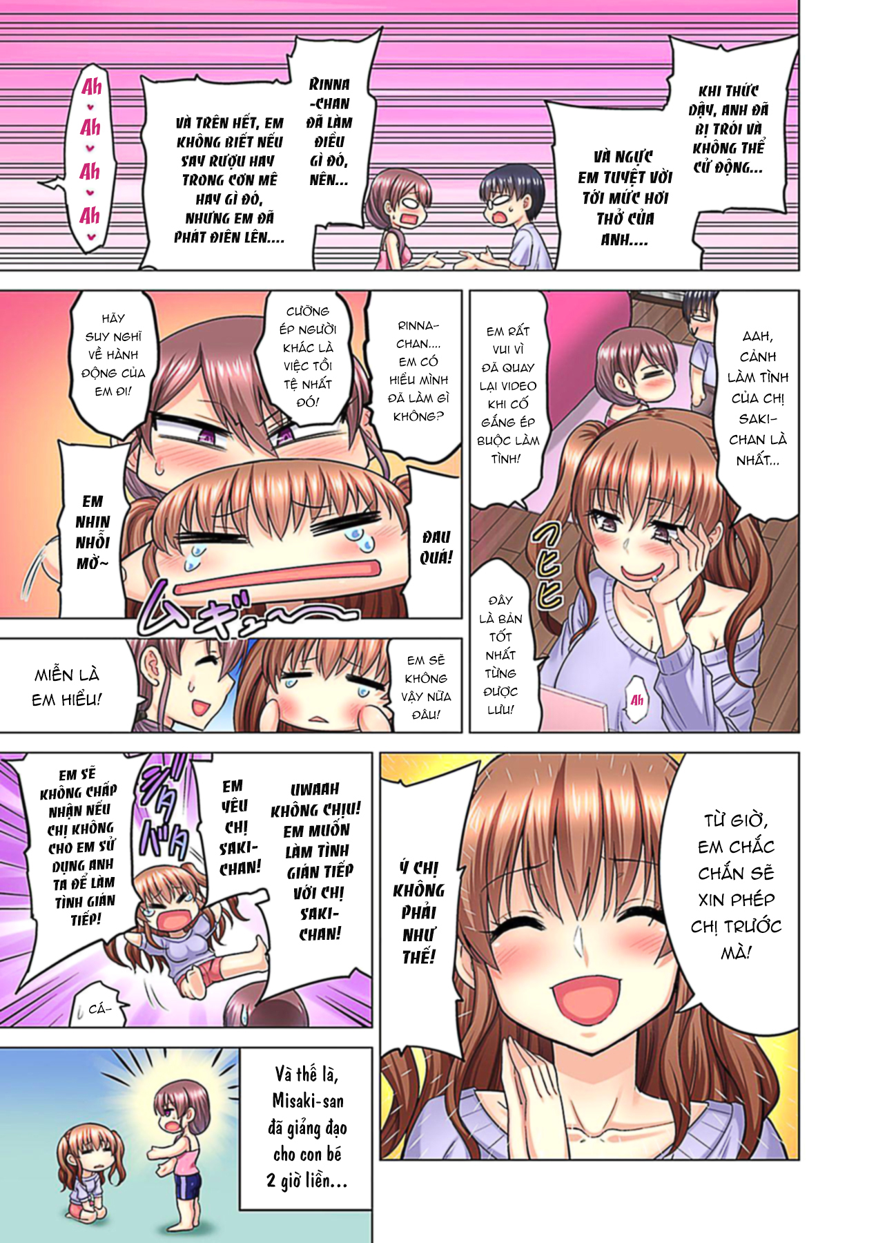 Đọc truyện hentai M-jo Joushi to no Sex o Sekai ni Haishinchuu? Icchau Tokoro ga Haishin sarechau~! - Chapter 04