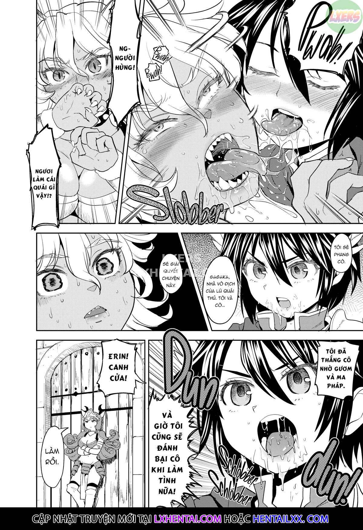 Đọc truyện hentai Tái sinh thành một nữ anh hùng có 5 người vợ quỷ - Chap 1