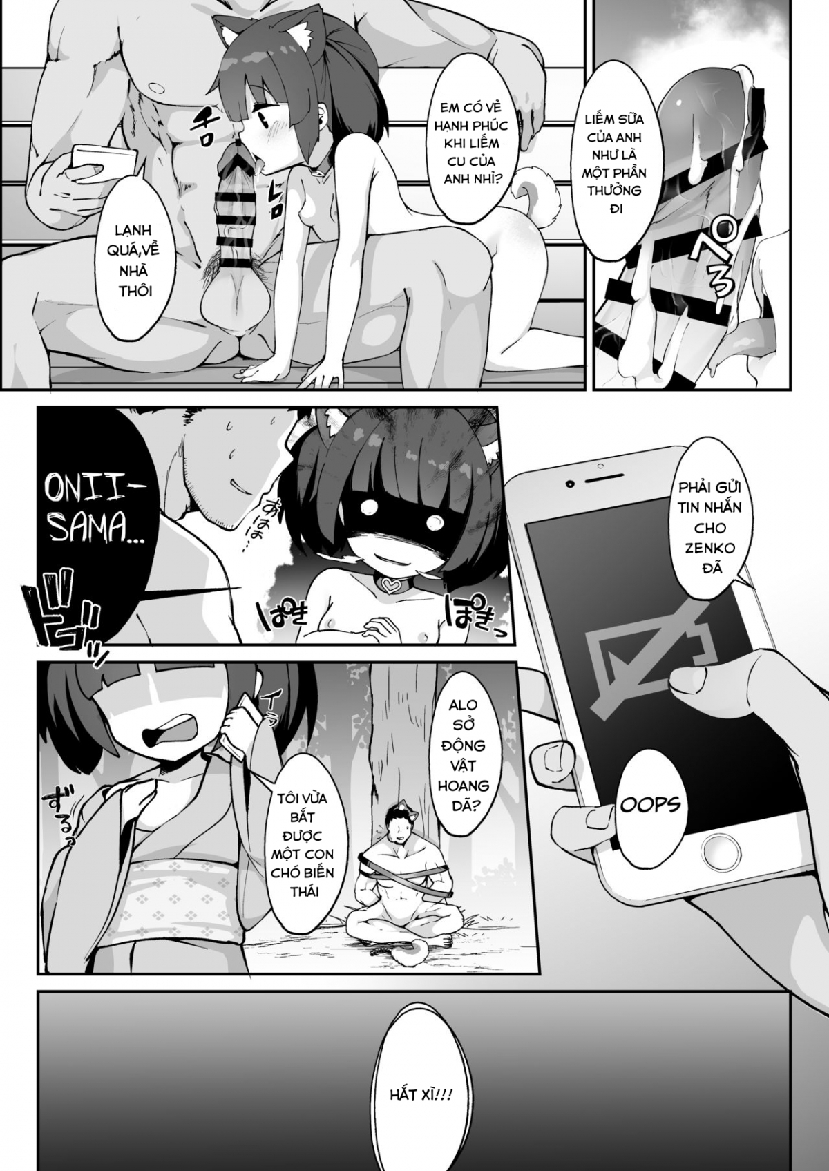 Đọc truyện hentai Huấn luyện bé Kiritan - Oneshow