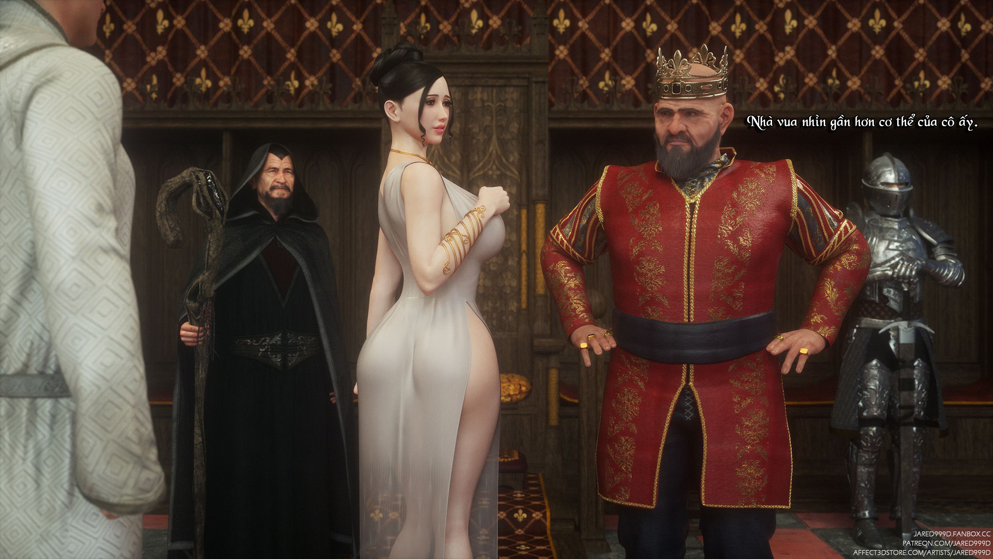 Đọc truyện hentai Fallen Lady - Vol 1 - Chap 3: Em phải là hoàng hậu của ta.