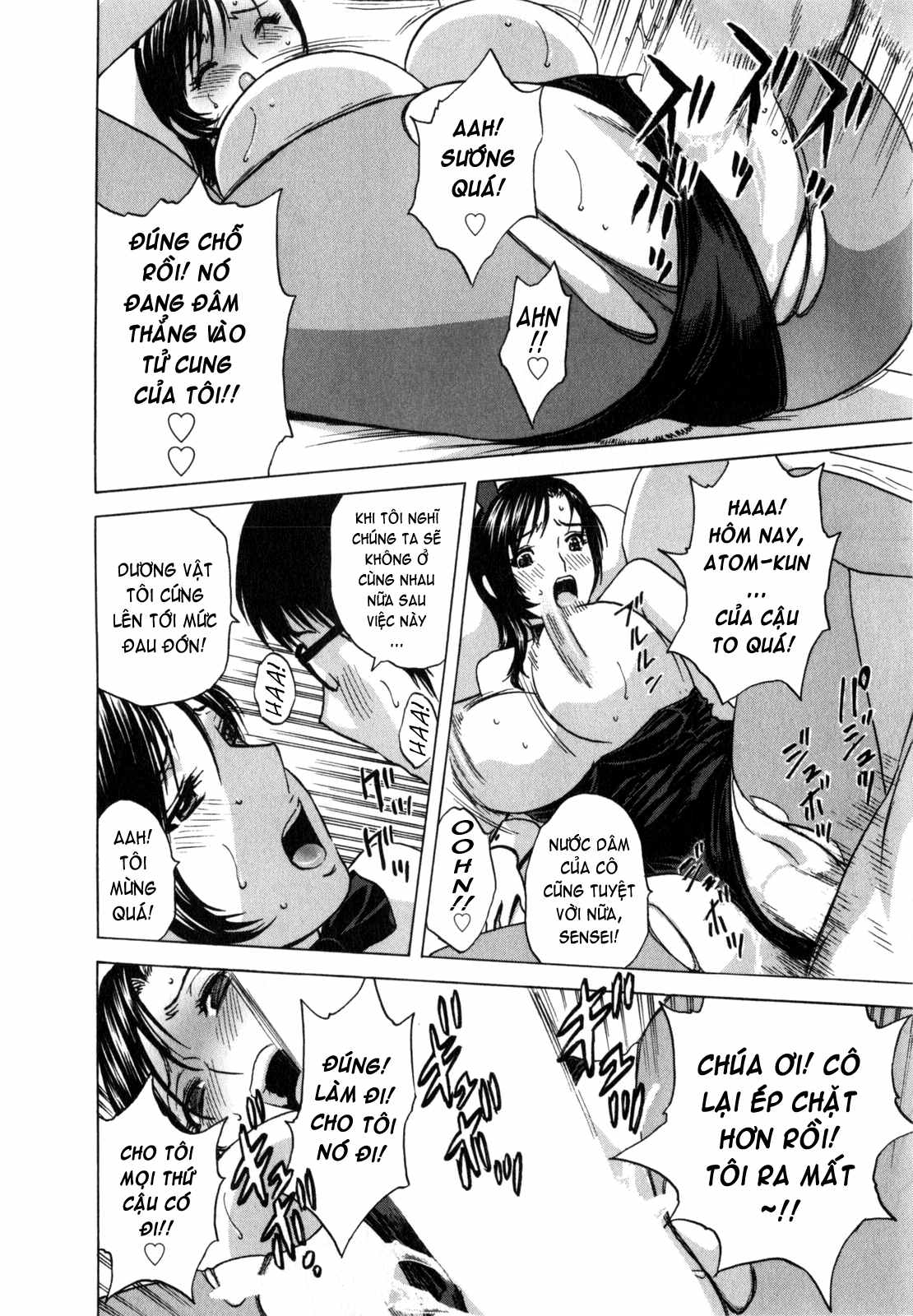 Đọc truyện hentai Life With Married Women Just Like A Manga - Chap 10
