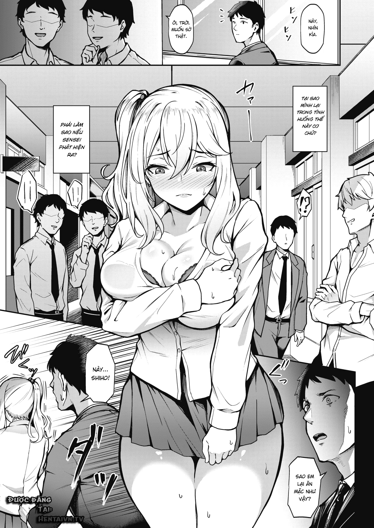 Đọc truyện hentai Teguri Yoseru Amai Yuuwaku - Oneshot