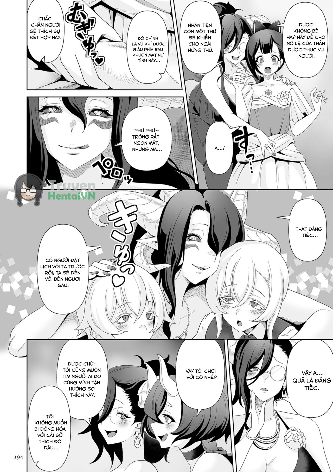 Đọc truyện hentai Vương quốc Succubus thèm bú - Chap 8