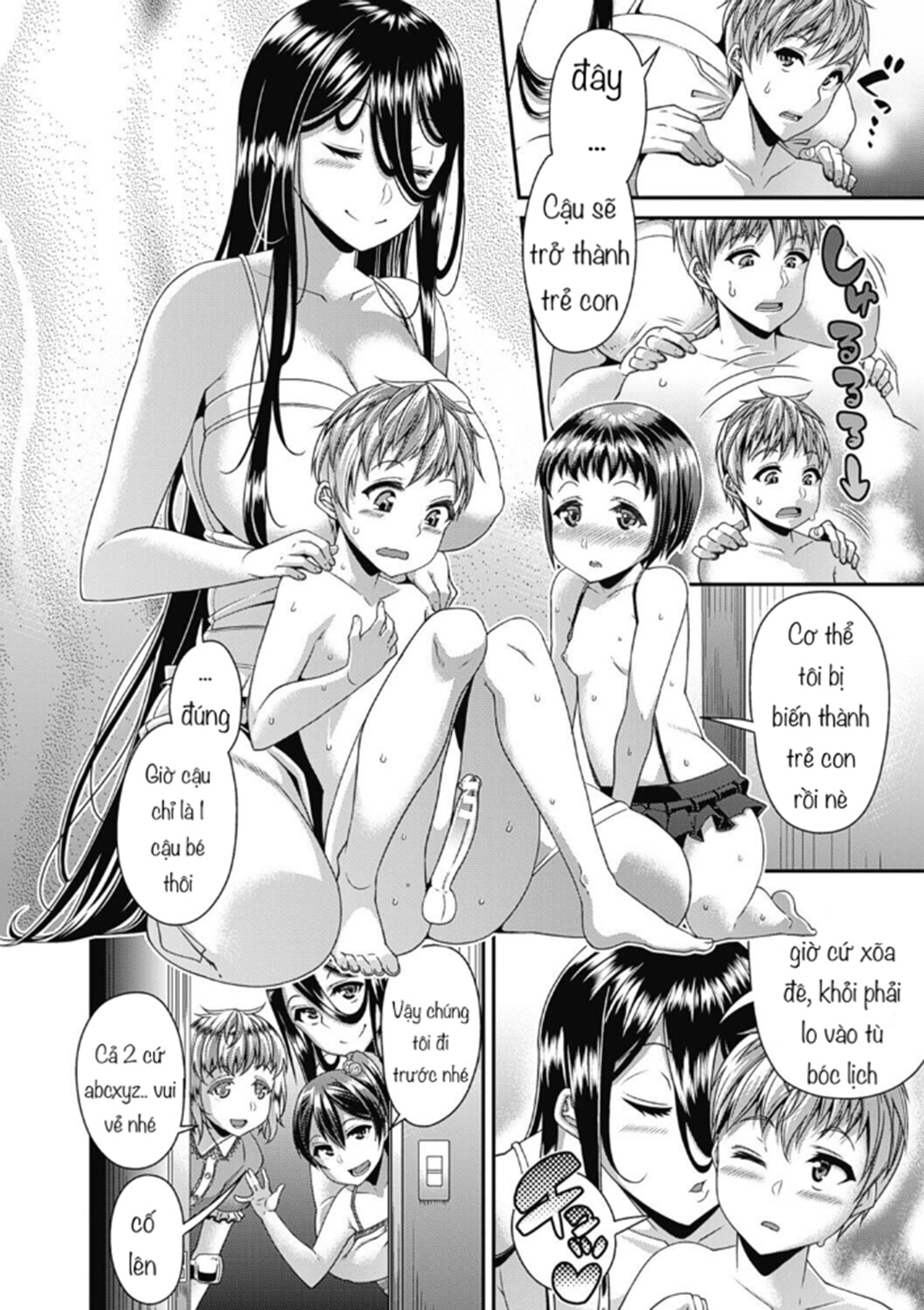 Đọc truyện hentai Toshi Densetsu Bitch - Joshikai - Chap 5