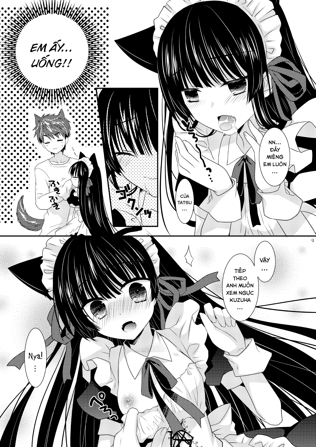Đọc truyện hentai Inu x Neko Ecchi - Oneshot