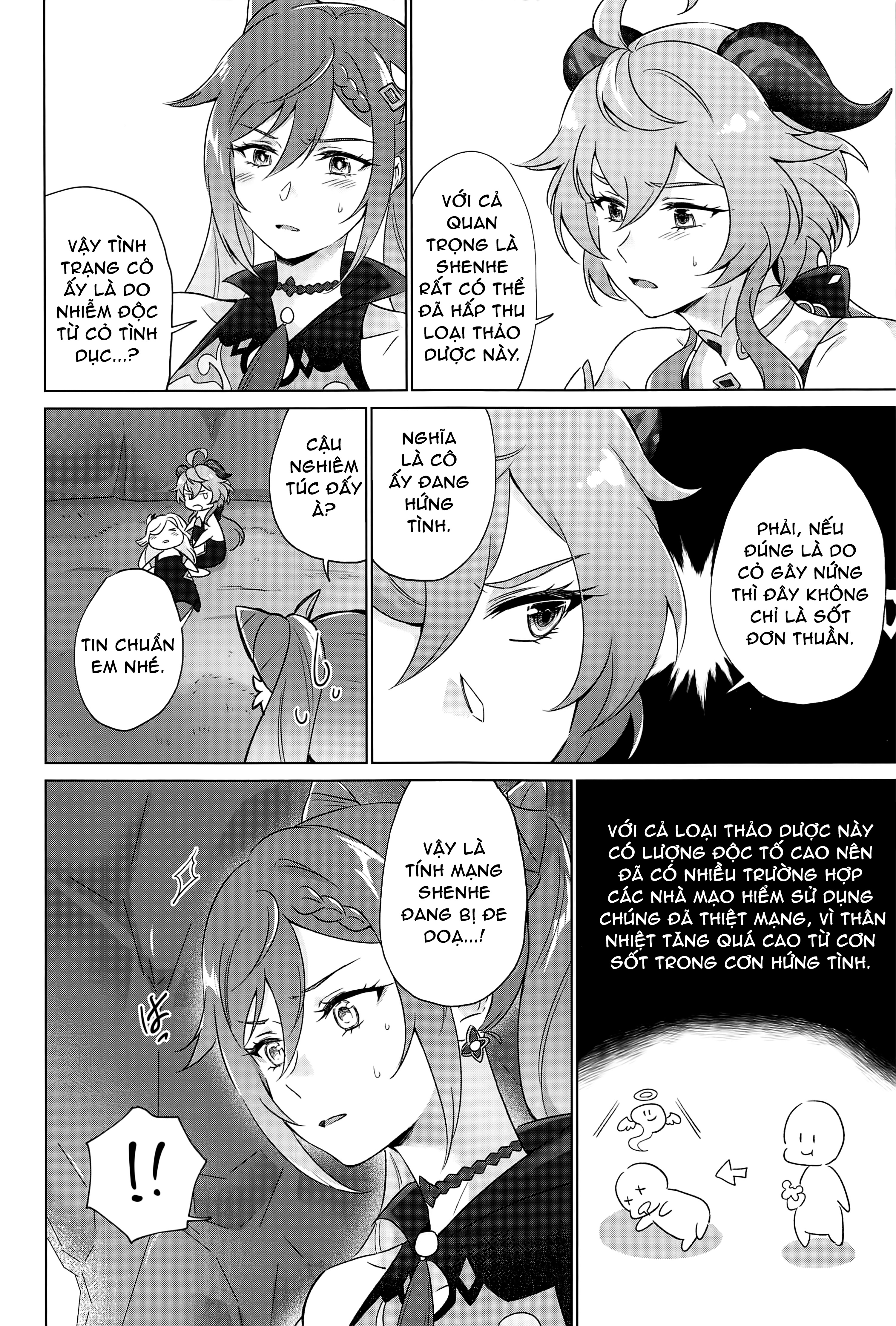 Đọc truyện hentai Nghiệm pháp tình dục kiểu Liyue - Chap 1