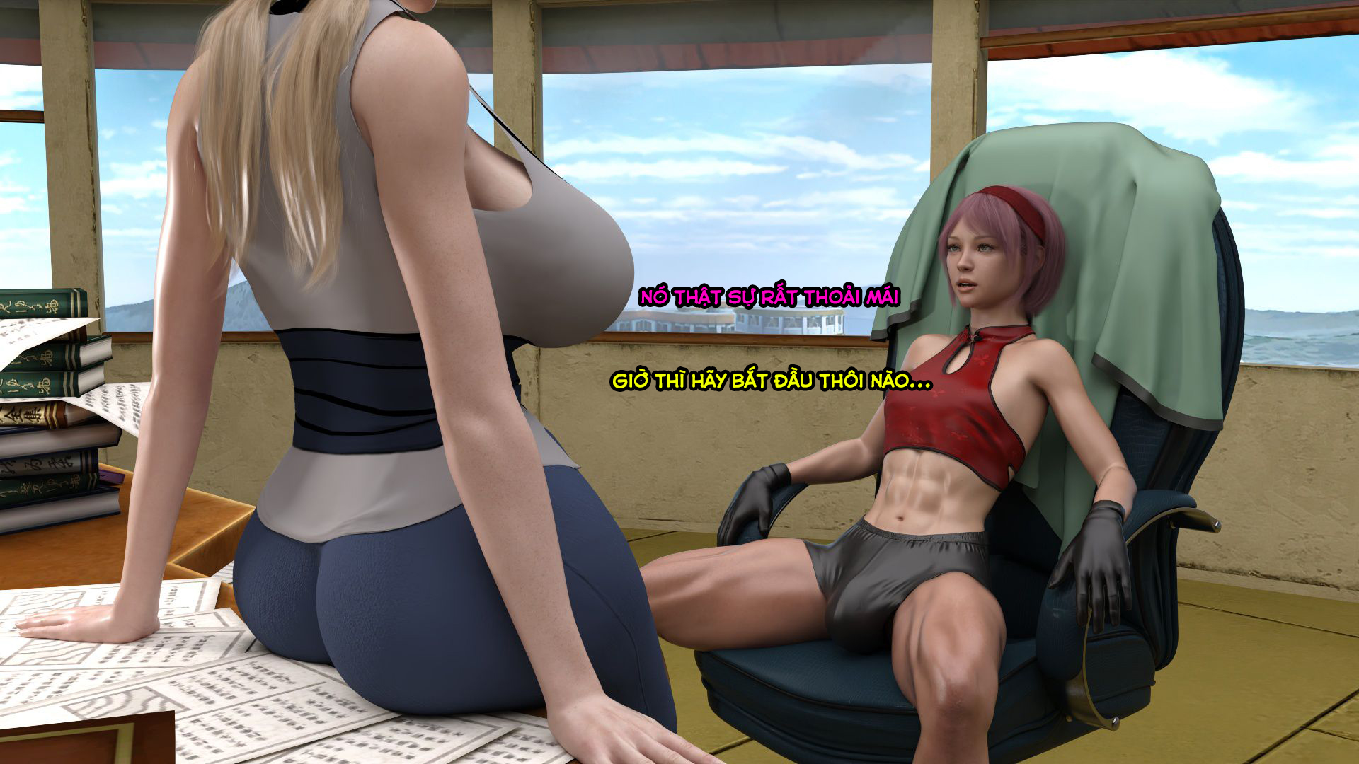 Đọc truyện hentai Training Tsunade (Naruto) - Oneshot