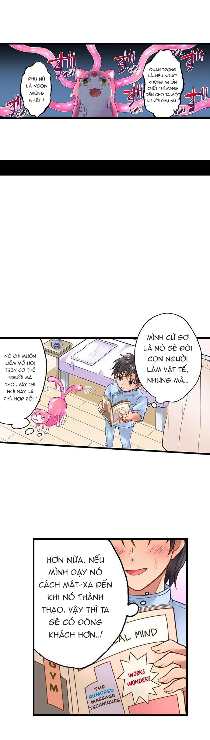 Đọc truyện hentai Tiệm massage xúc tu - Chap 1