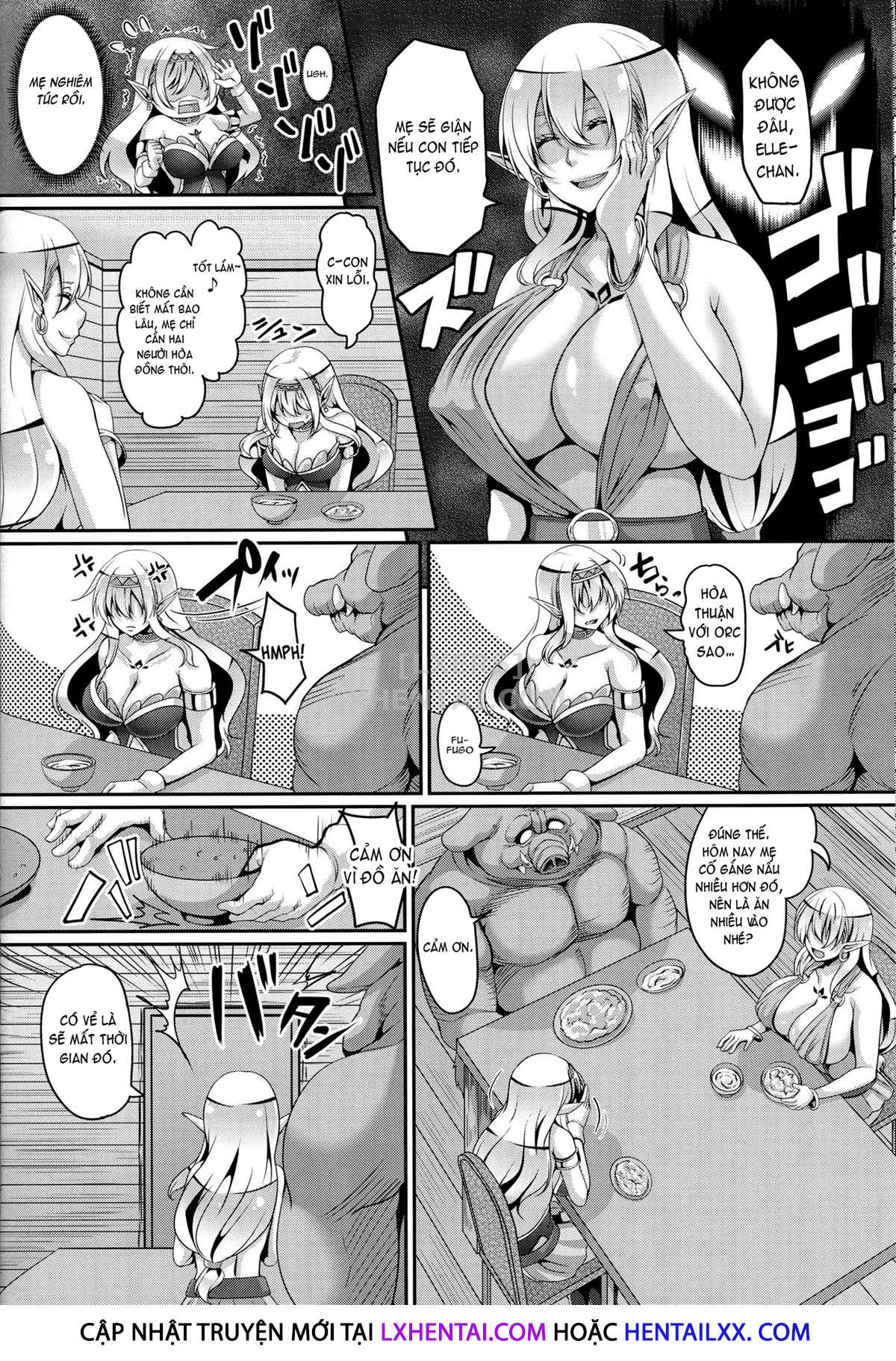 Đọc truyện hentai Aijou No Injoku Elf - Chap 4