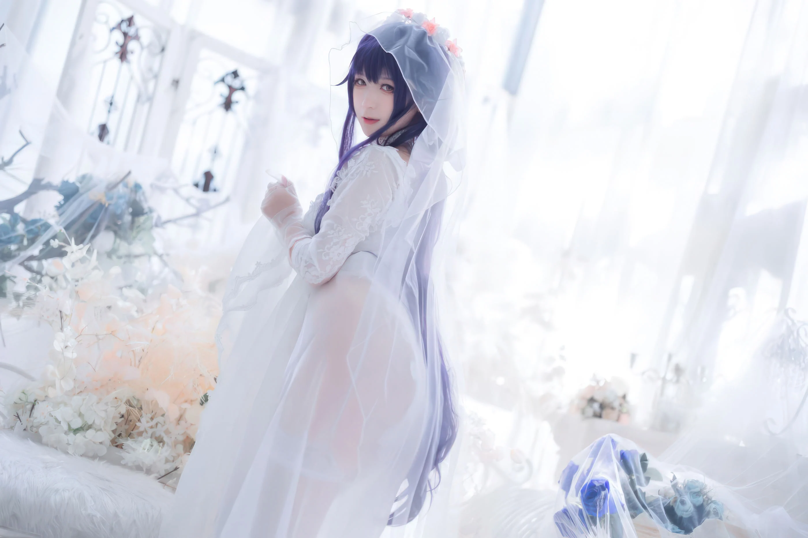 Đọc truyện hentai Tuyển tập Albums siêu phẩm Cosplay - Chap 1414 - Sakura-chan w Azur Lane Azuma no Hanayome