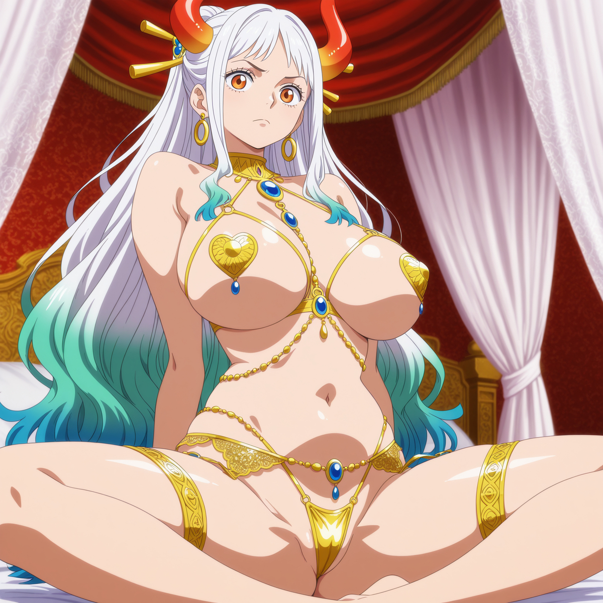 Đọc truyện hentai Tuyển tập Albums Art hentai - Chap 734 - Yamato Jewel Bikini Dancers! 8-person set