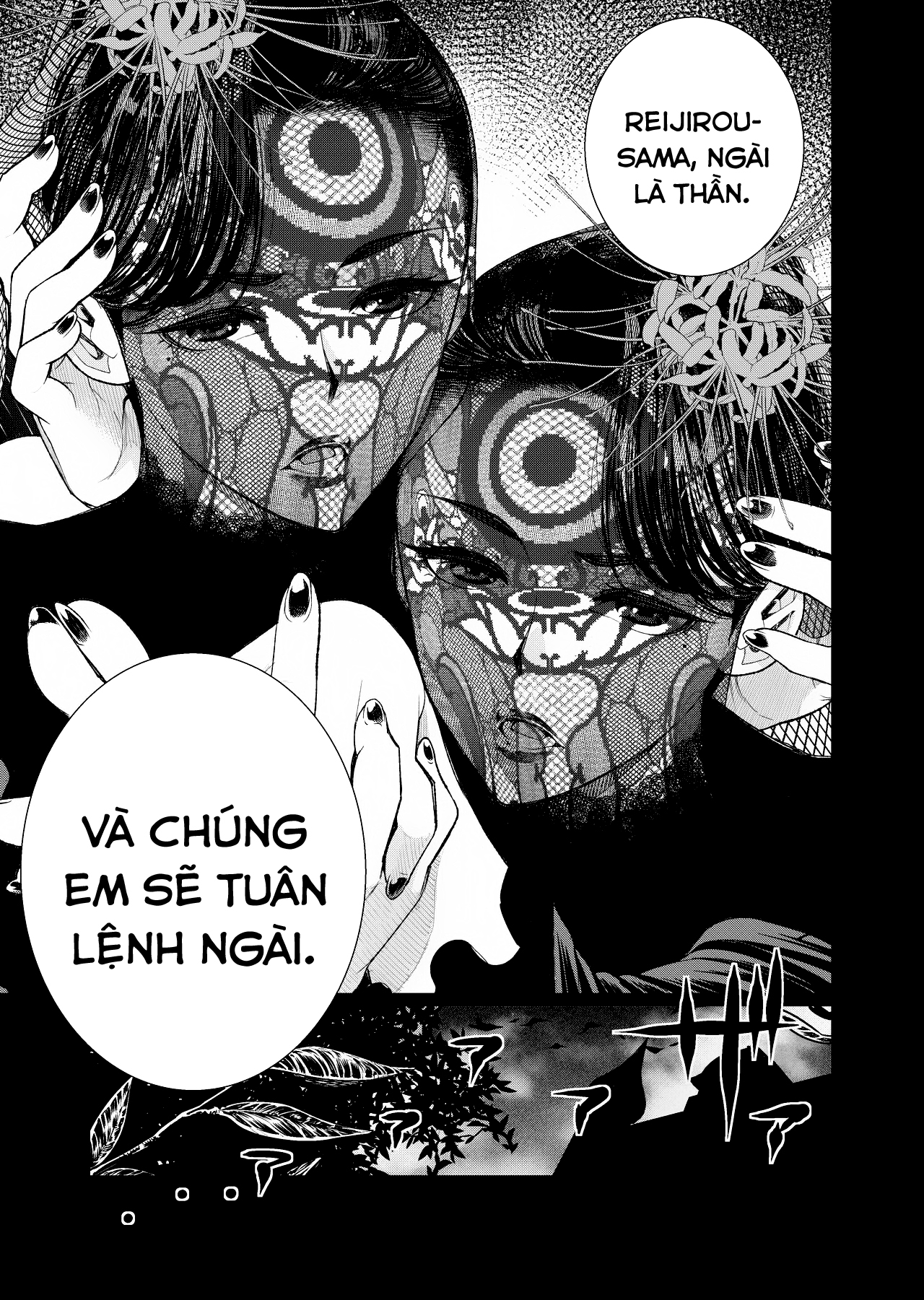 Đọc truyện hentai Nghi thức dâm dục cùng với hai người dì sinh đôi - Oneshot