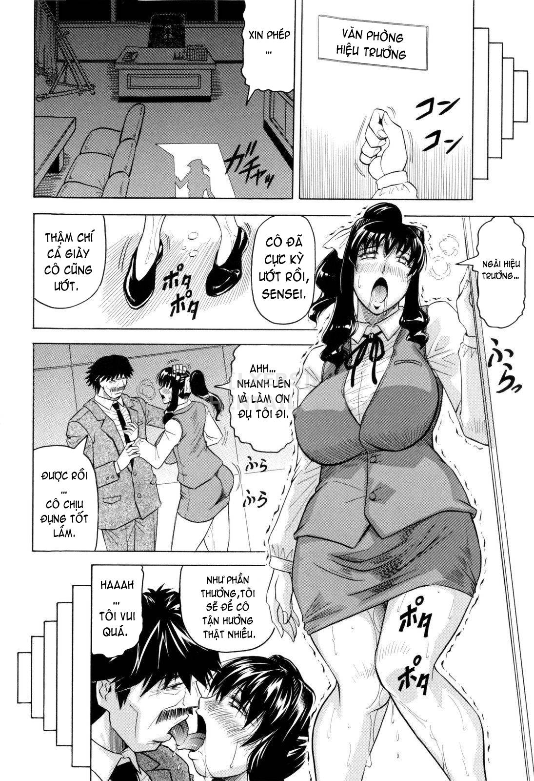 Đọc truyện hentai Sensei Ni Dashitee! - Chap 8