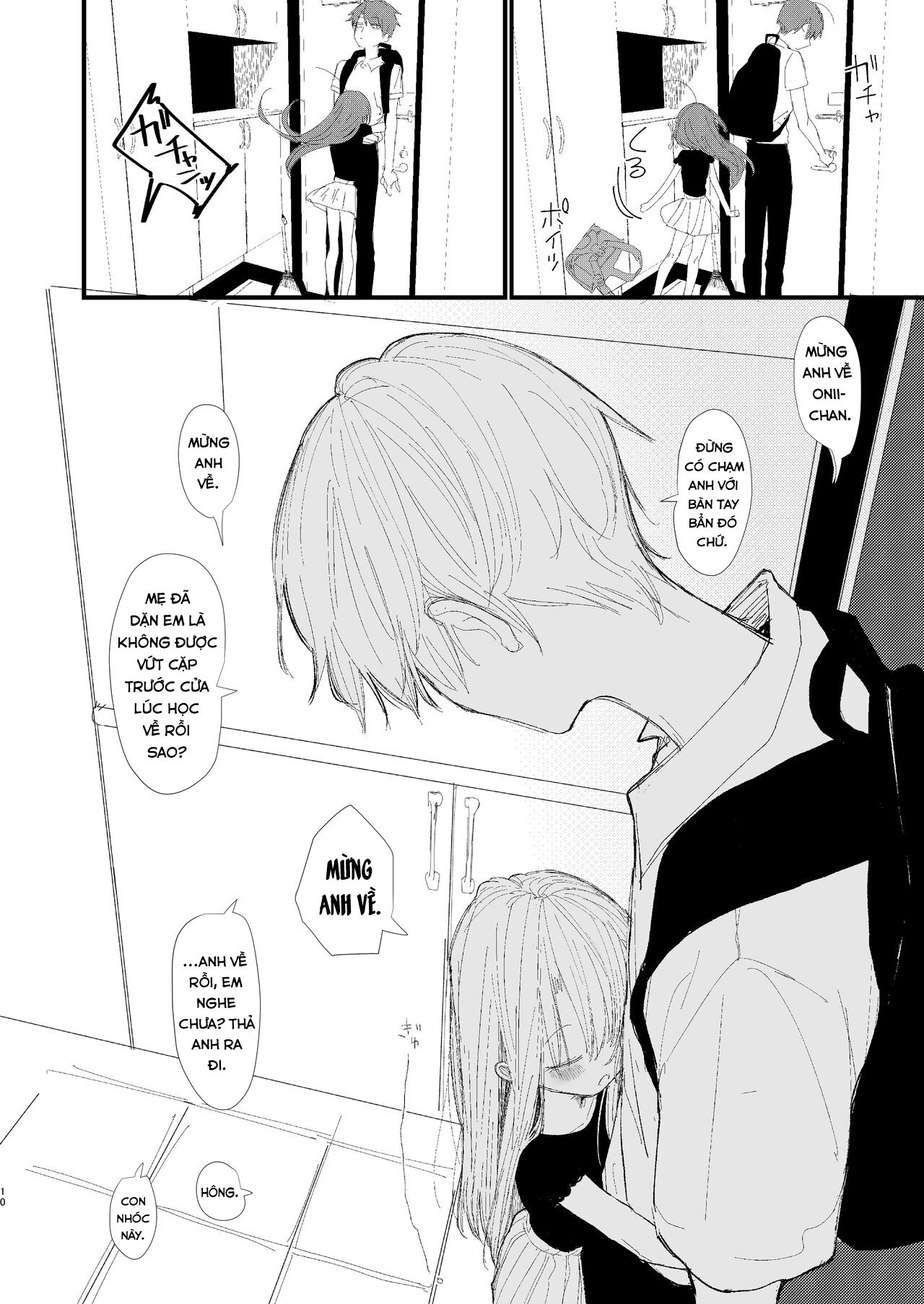 Đọc truyện hentai Cách đúng đắn để dành thời gian với anh trai mới của bạn - Chương 1