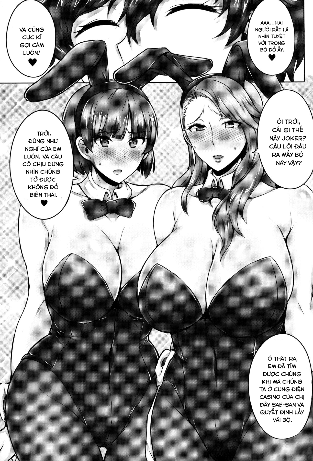 Đọc truyện hentai Giáng sinh cùng chị em nhà Niijima - Oneshot